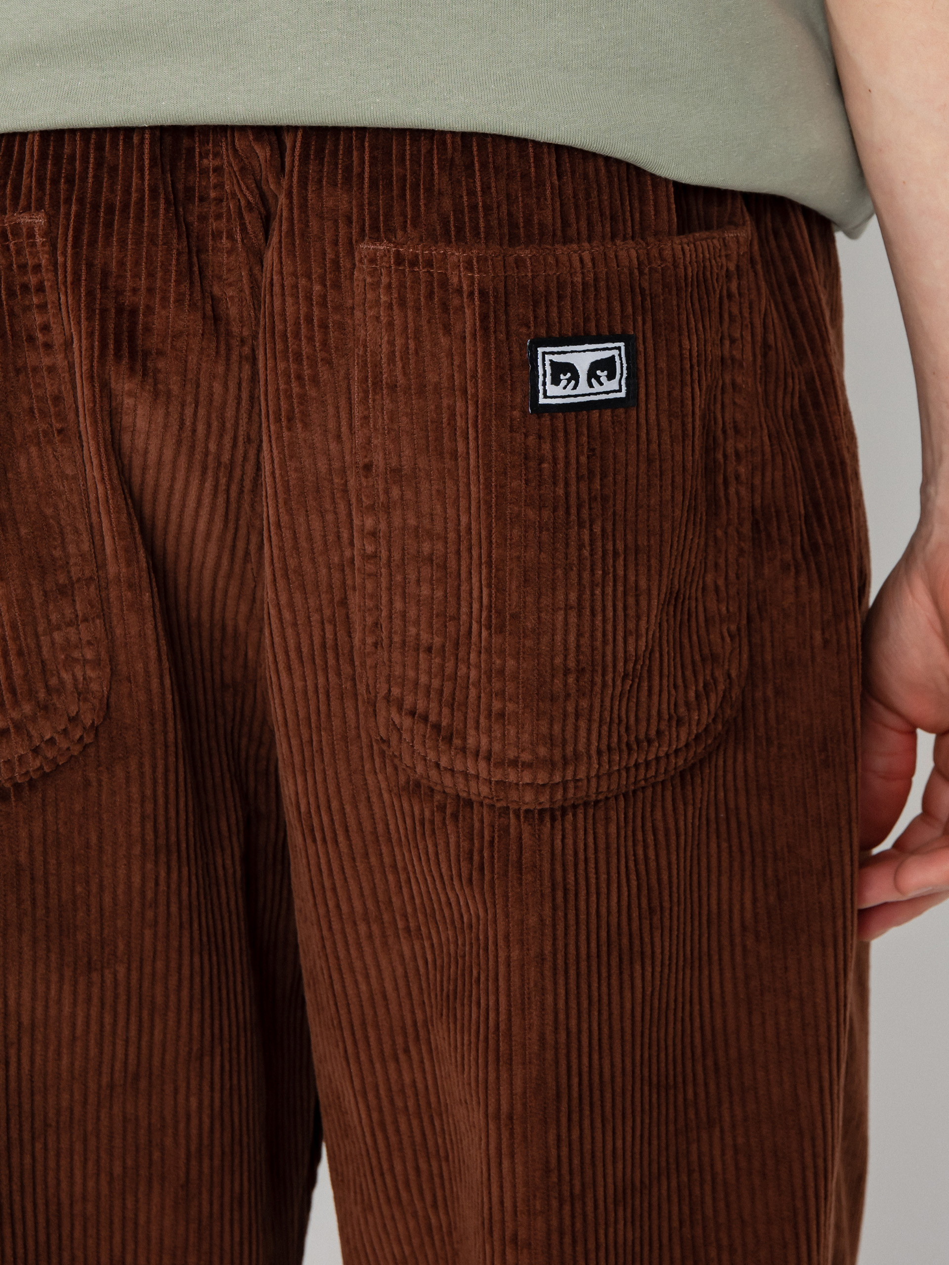 OBEY Easy Cord Pants (sepia)