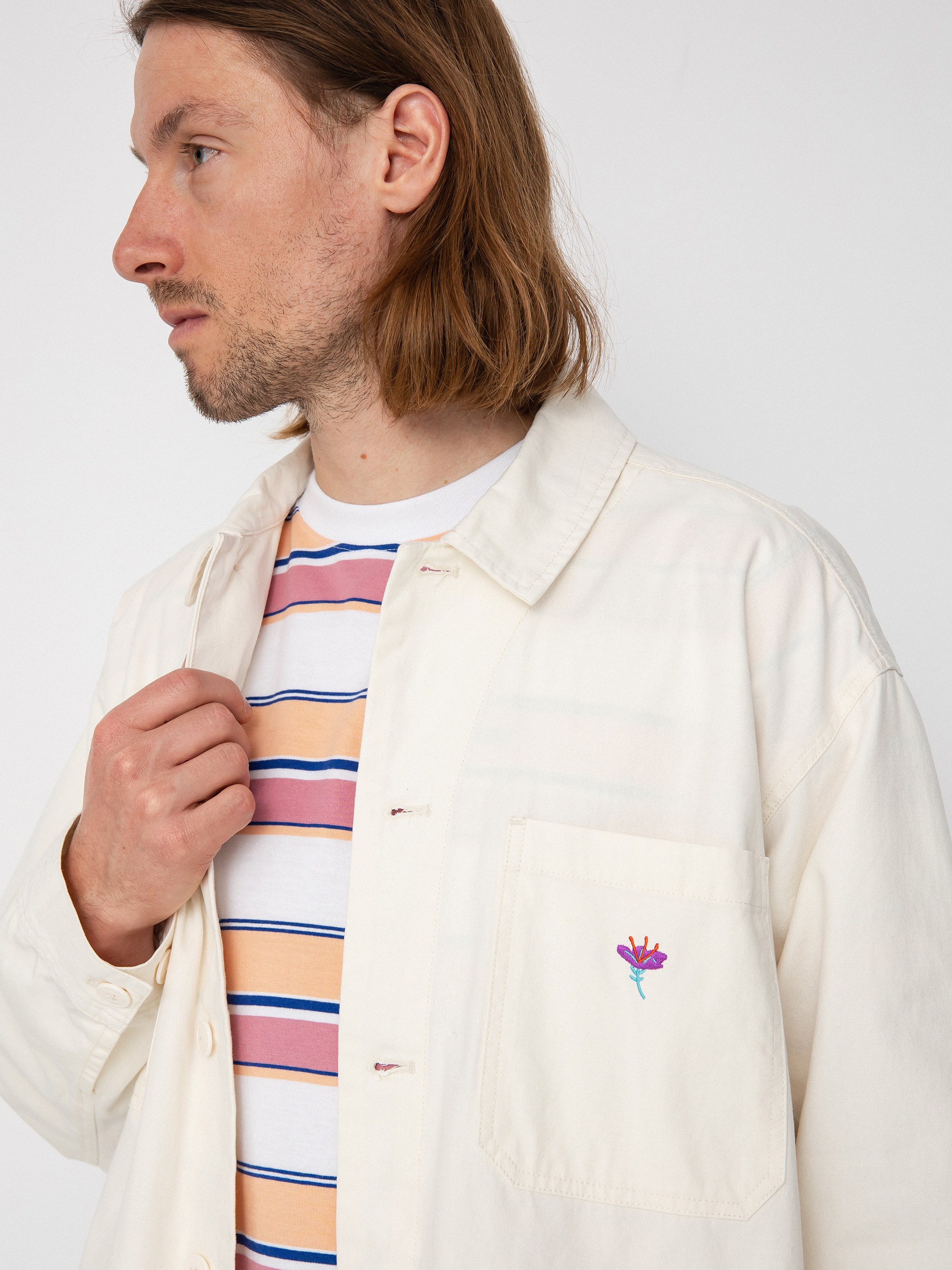 OBEY Contrast Jacket (unbleached)