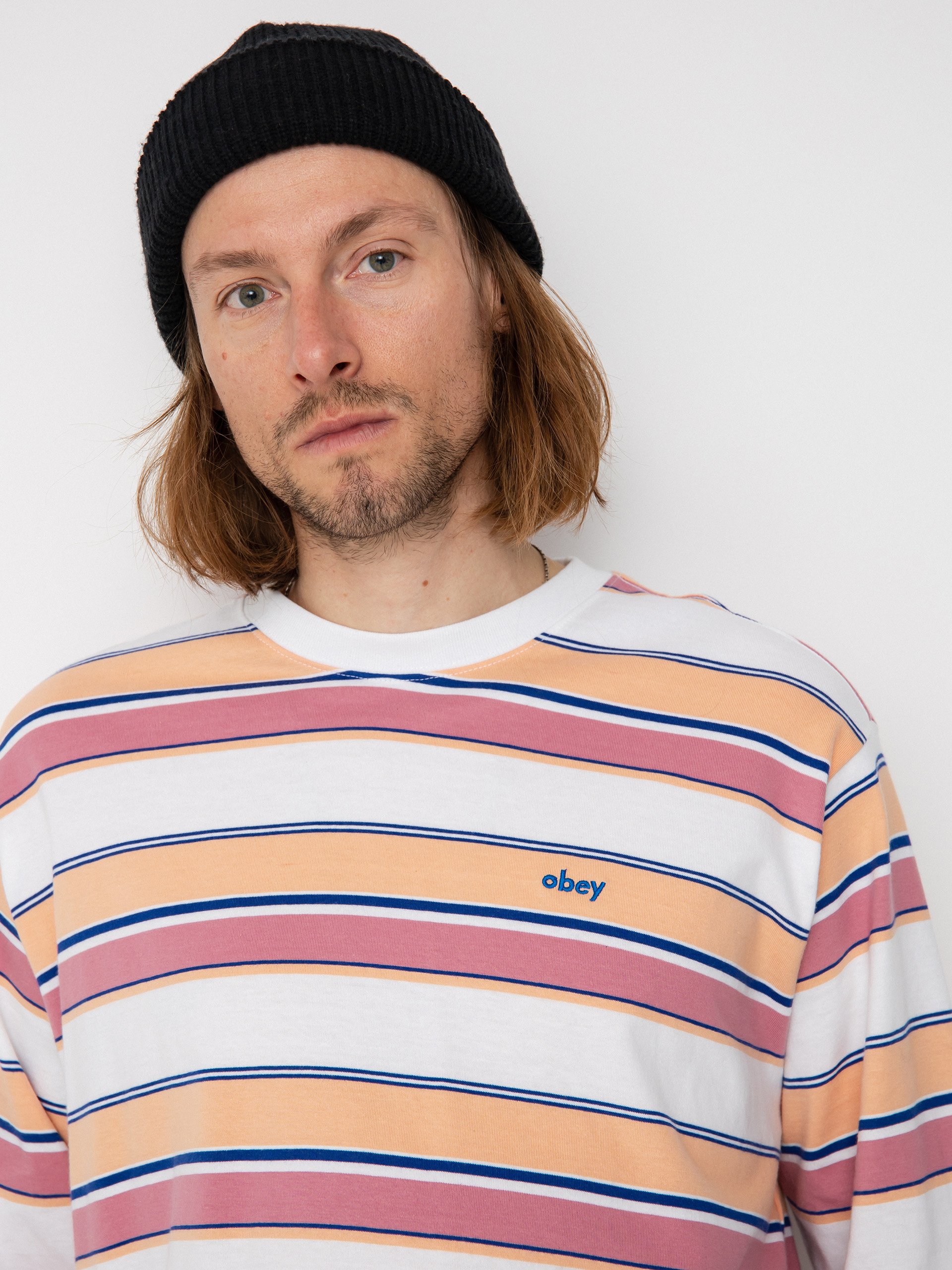 OBEY Direct Longsleeve (white multi)