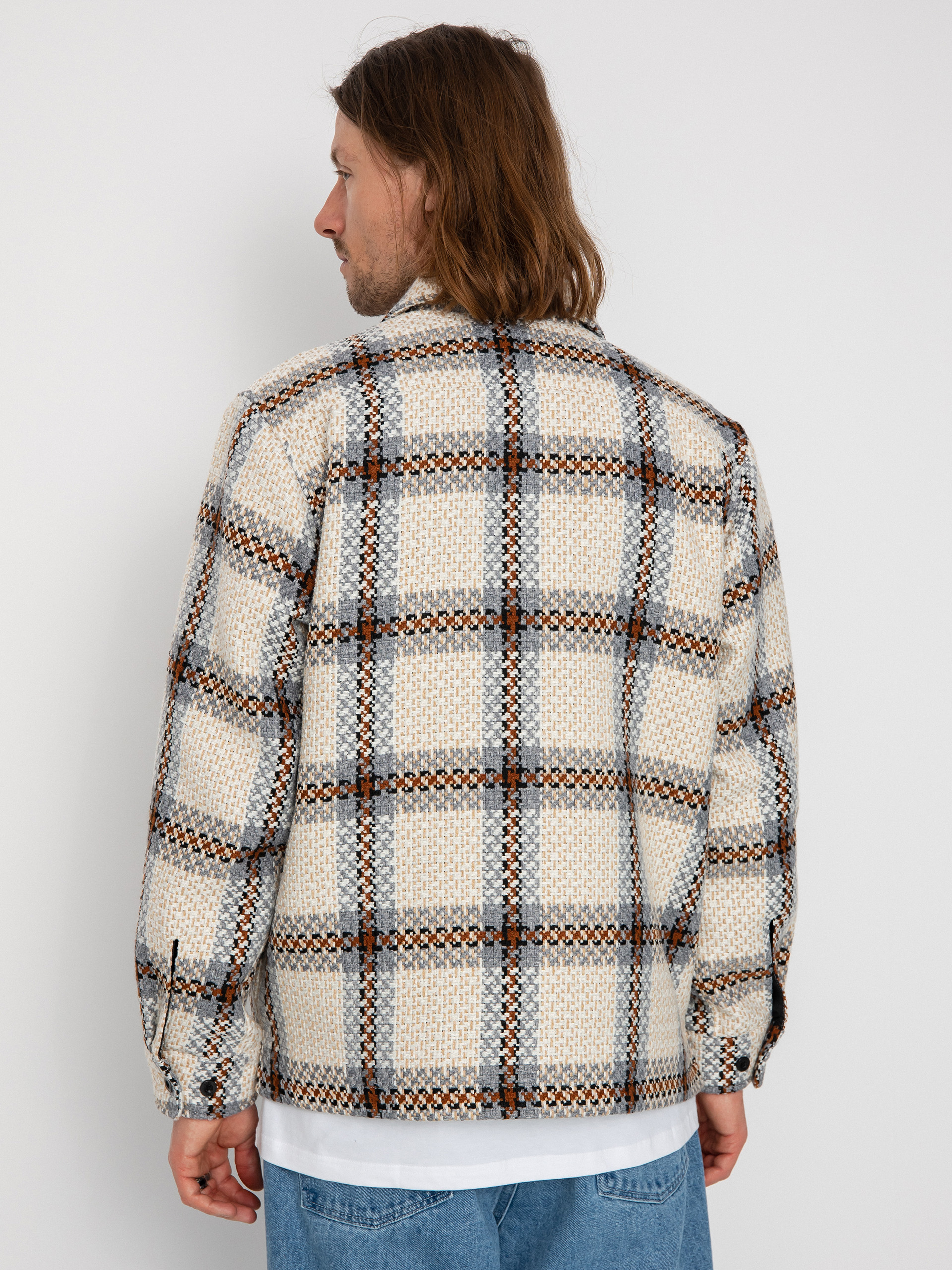 OBEY District Jacke (irish cream multi)