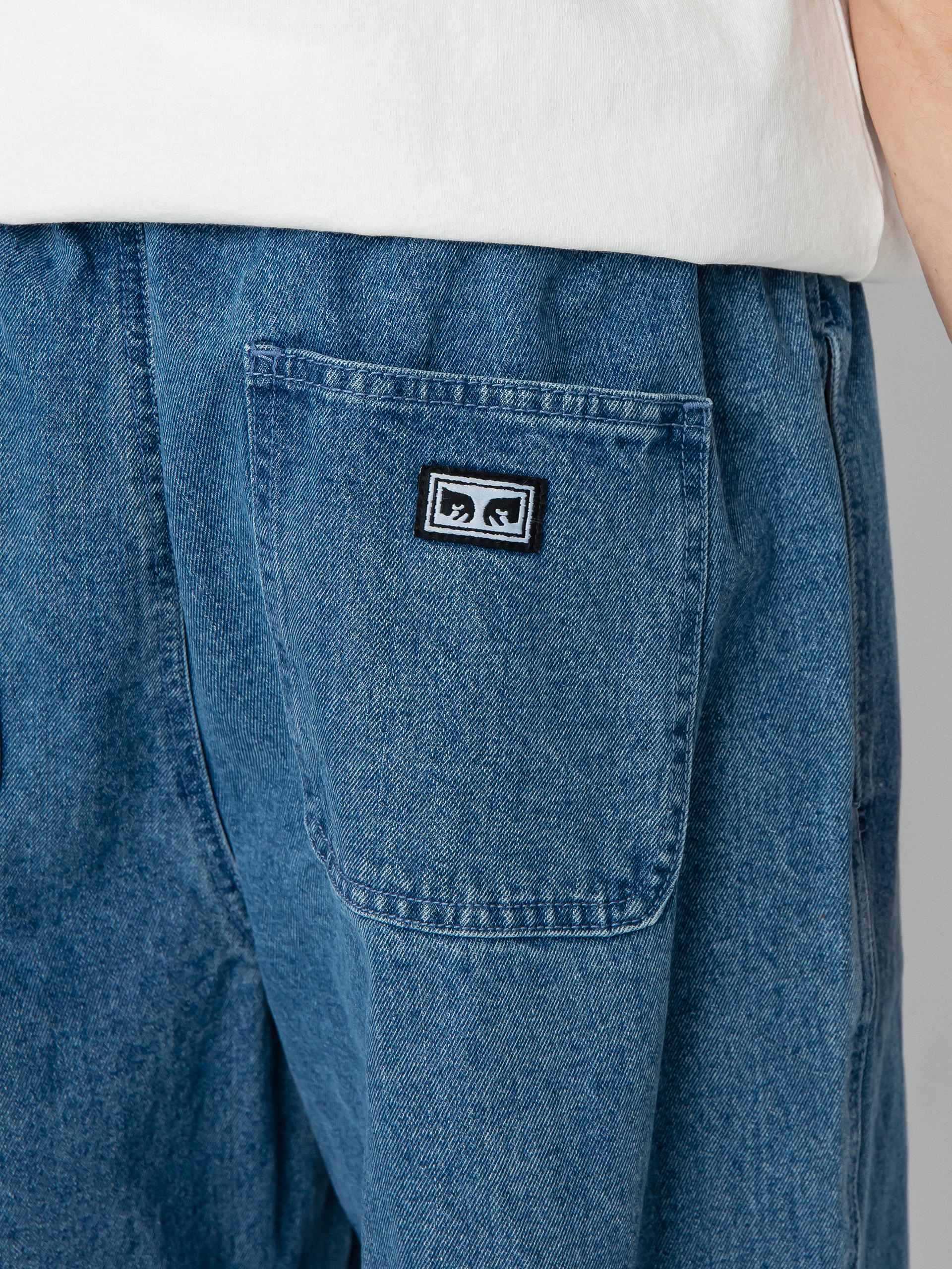 OBEY Easy Pants (light indigo)