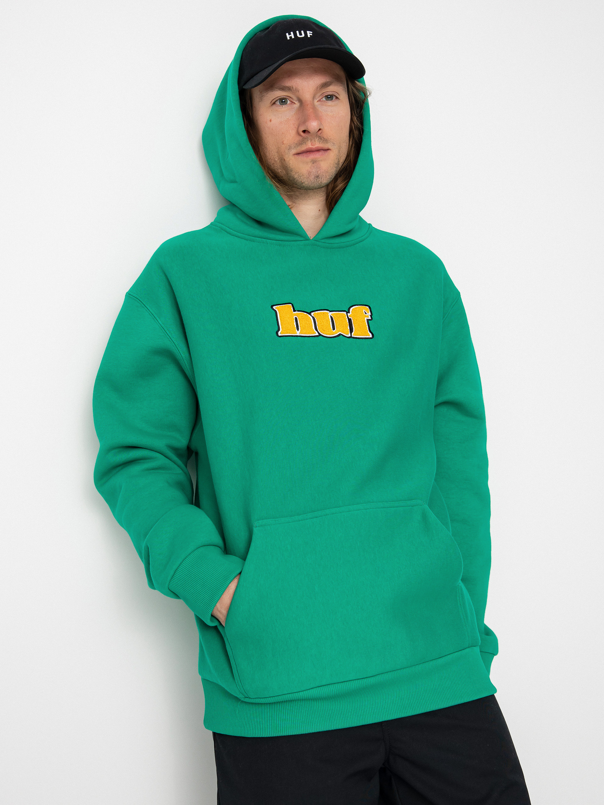 HUF Madison Heavyweight HD Hoodie (emerald)