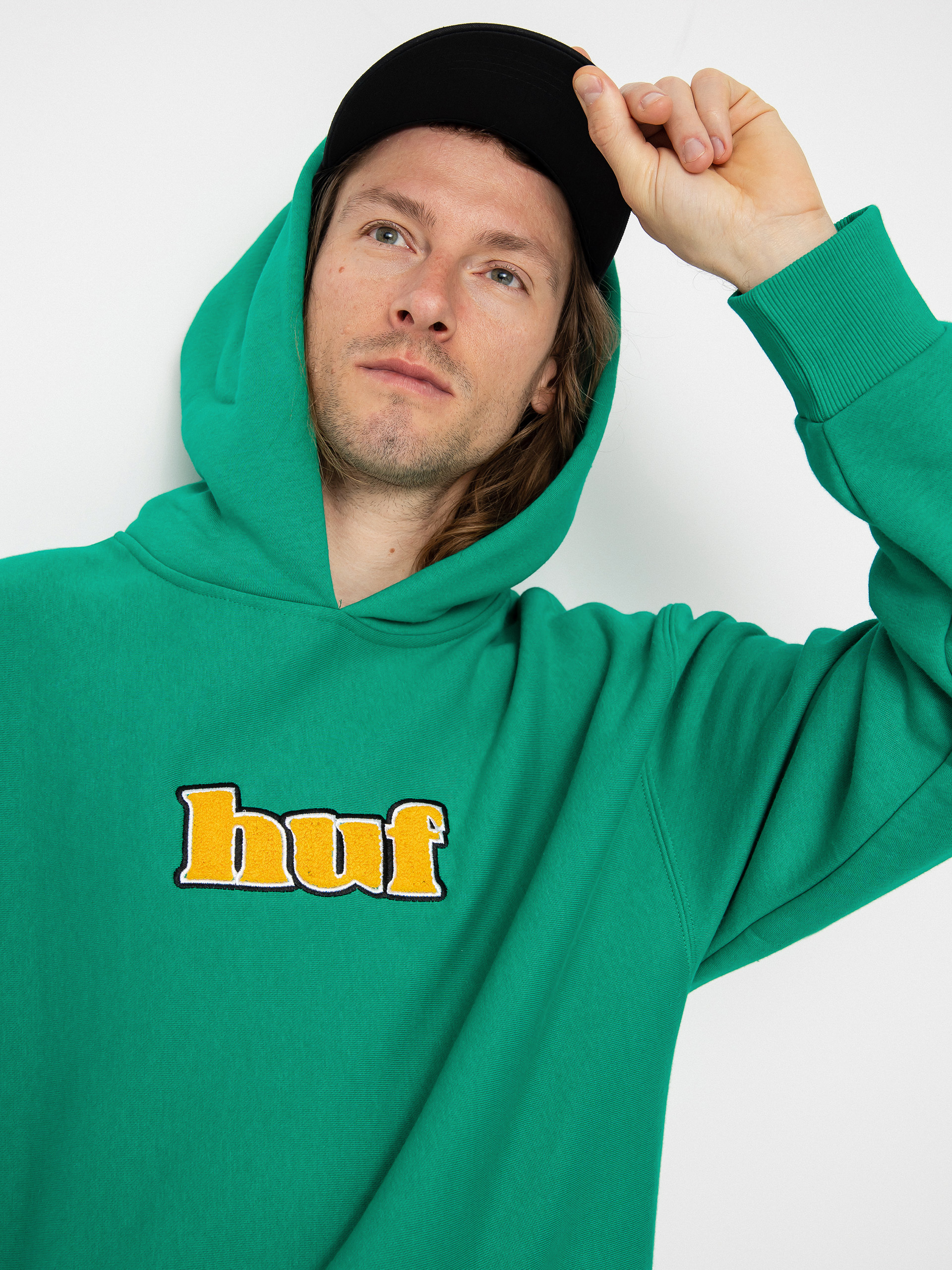HUF Madison Heavyweight HD Hoodie (emerald)