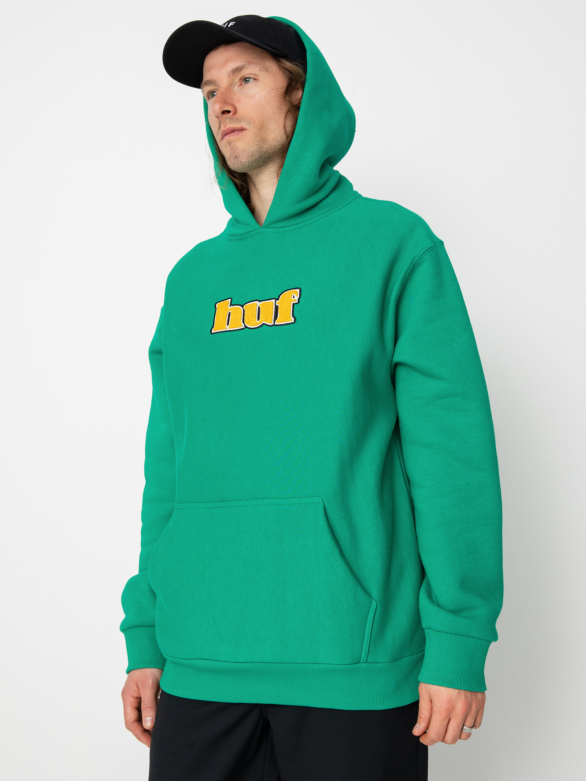 HUF Madison Heavyweight HD Hoodie (emerald)