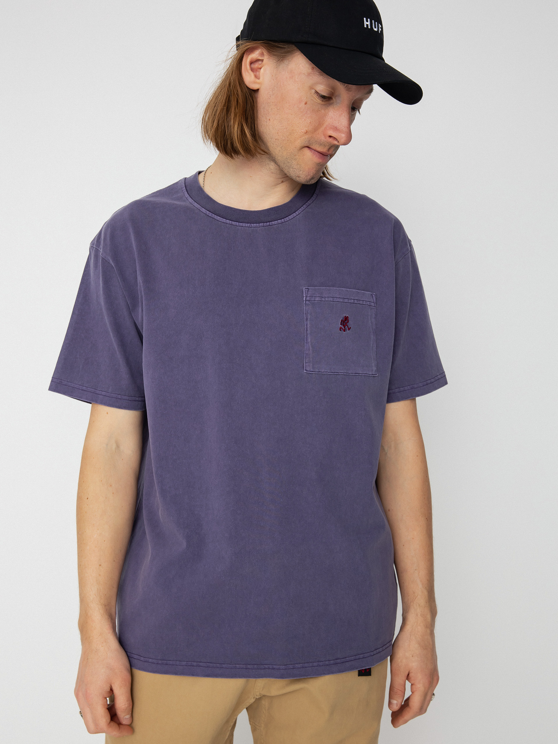 Gramicci One Point T-shirt (purple pigment)