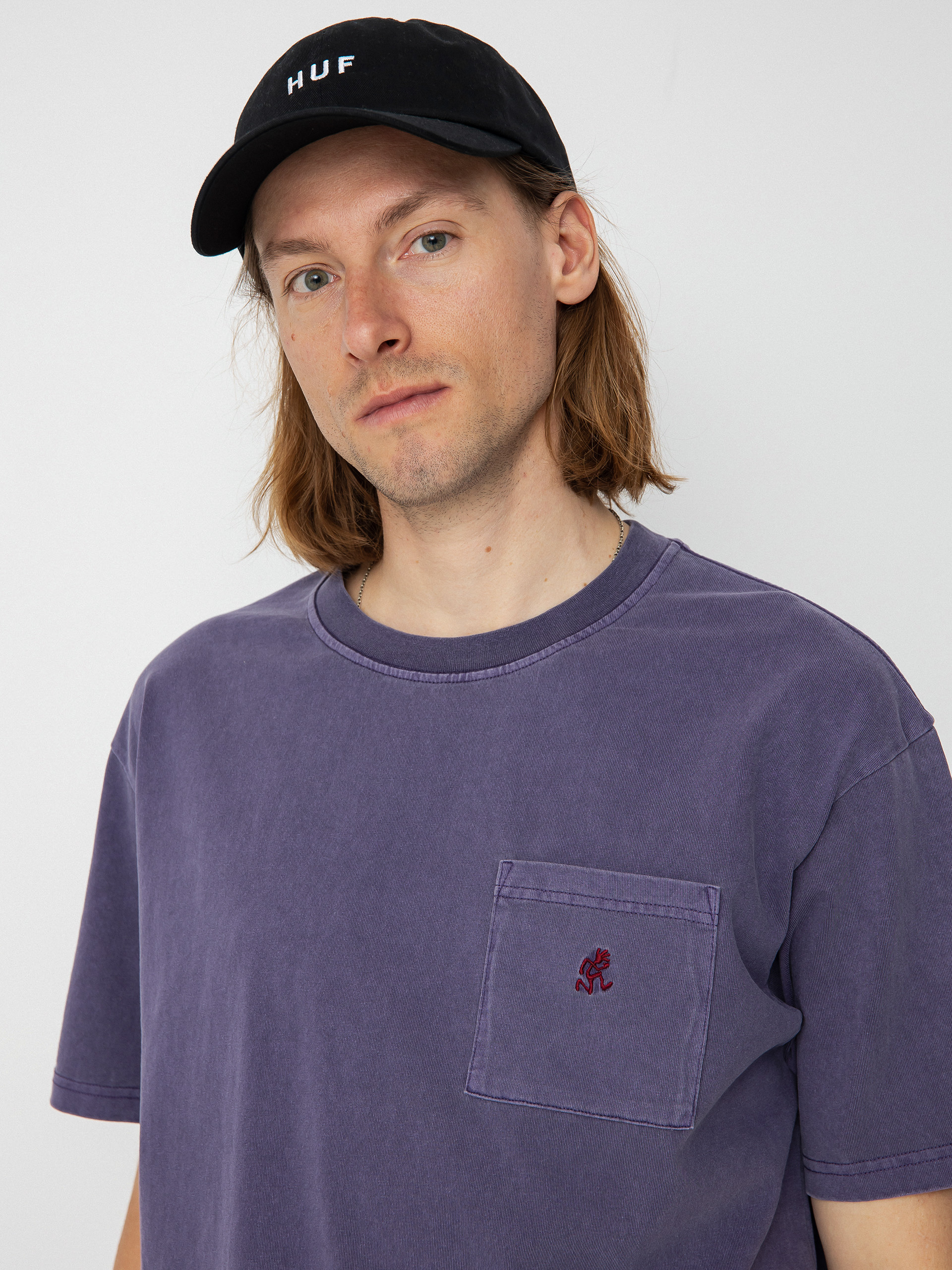 Gramicci One Point T-shirt (purple pigment)