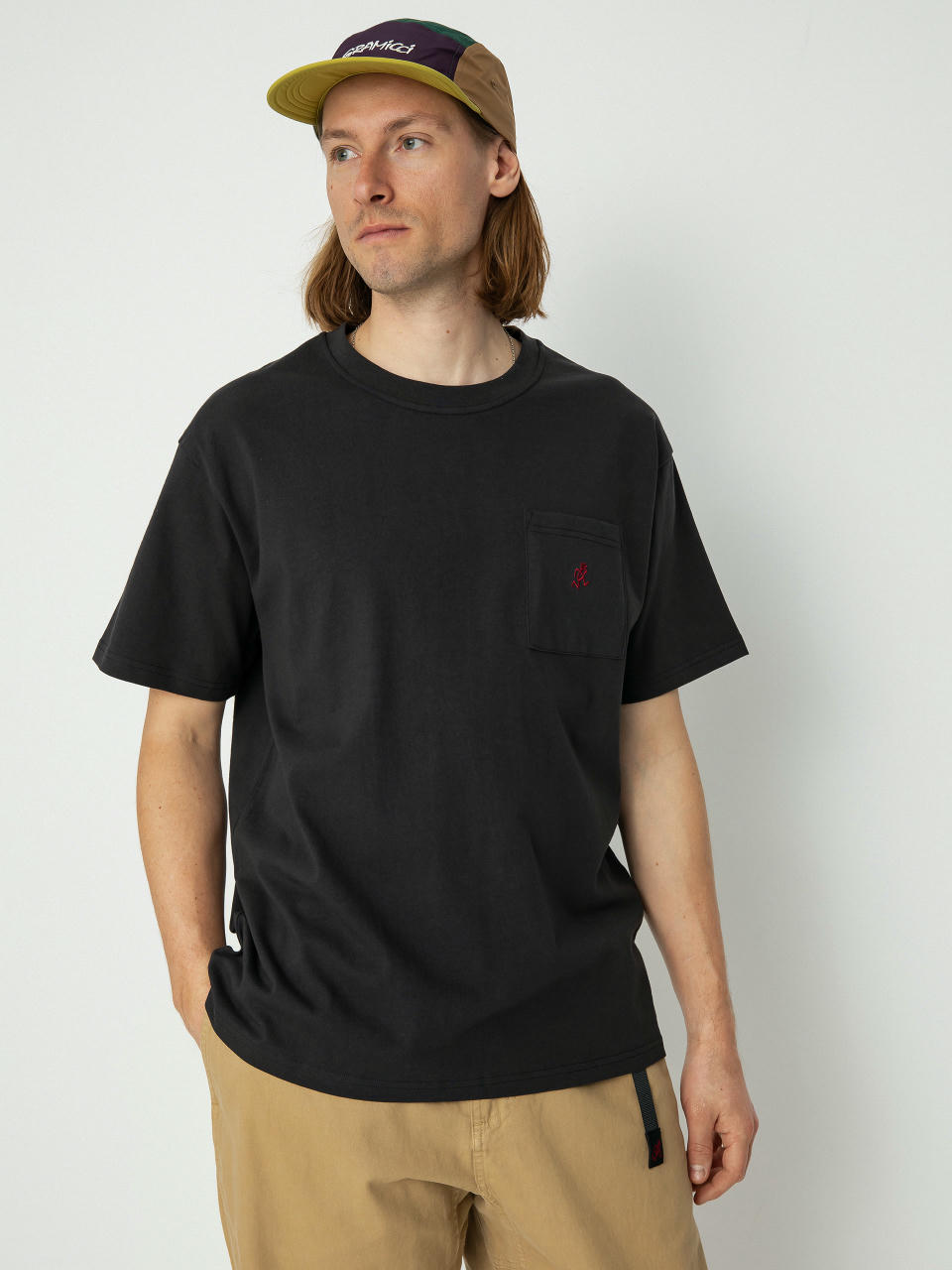 Gramicci One Point T-Shirt (vintage black)