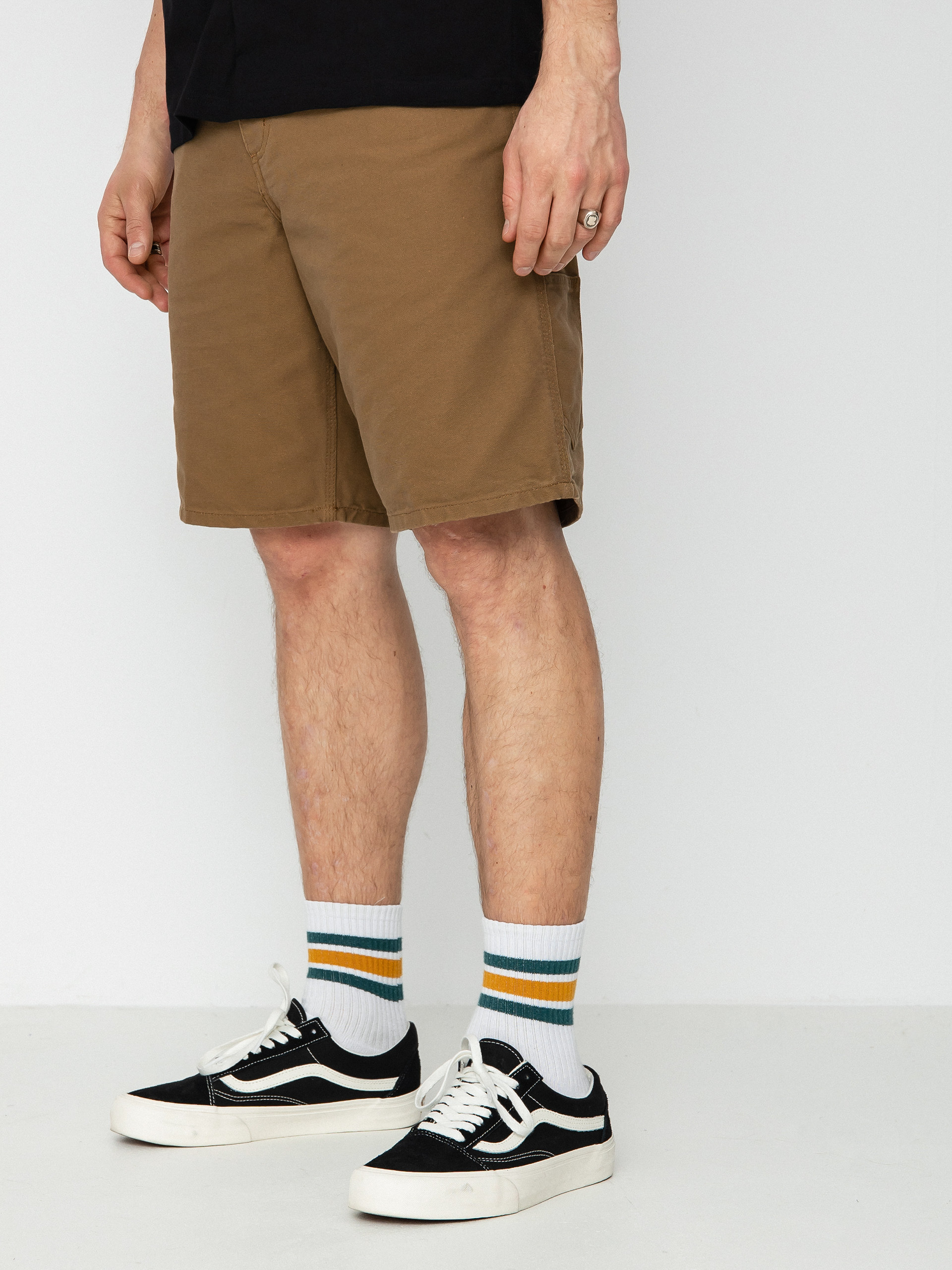 Carhartt WIP Single Knee Shorts (hamilton brown)