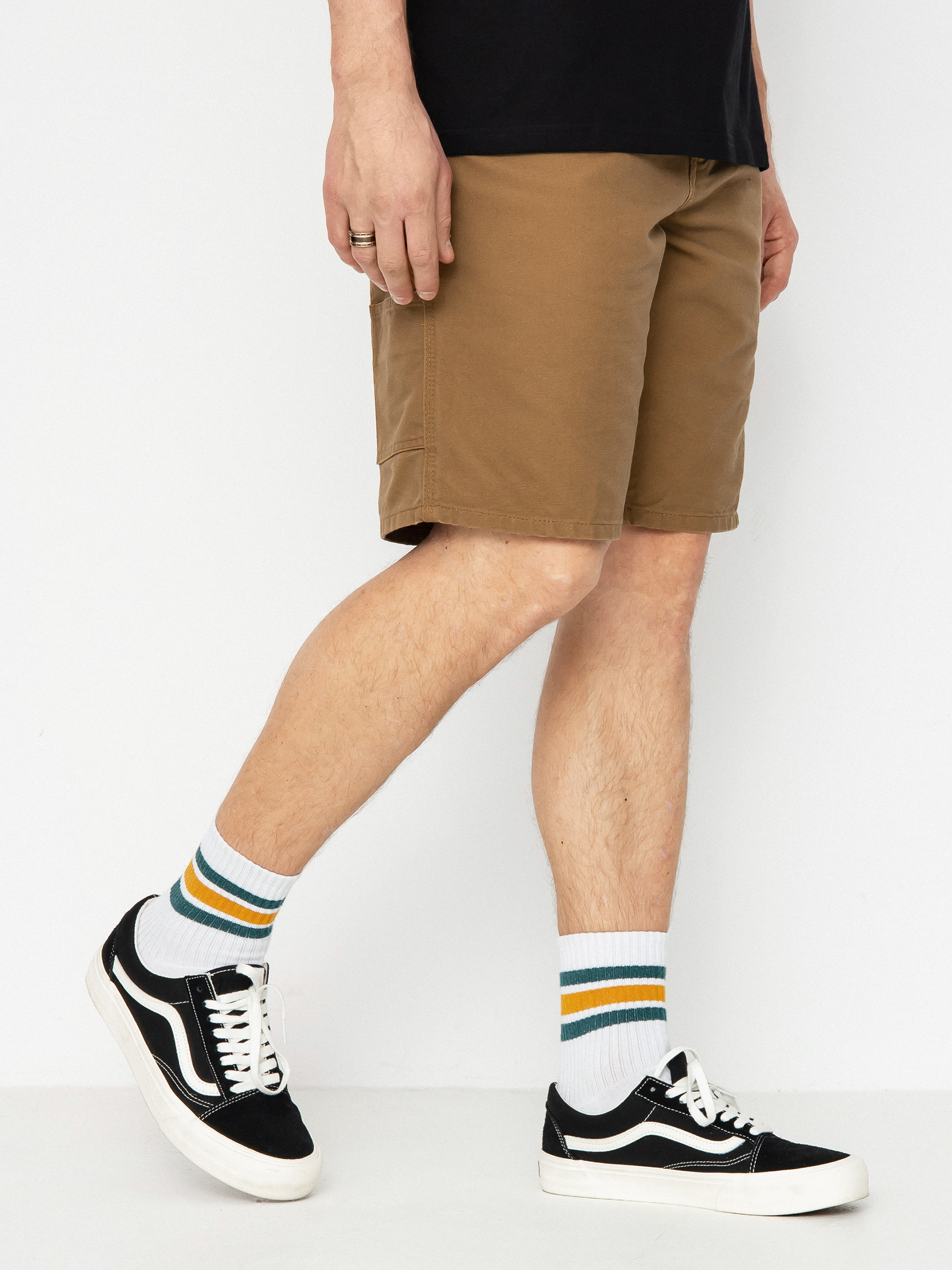 Carhartt WIP Single Knee Shorts (hamilton brown)