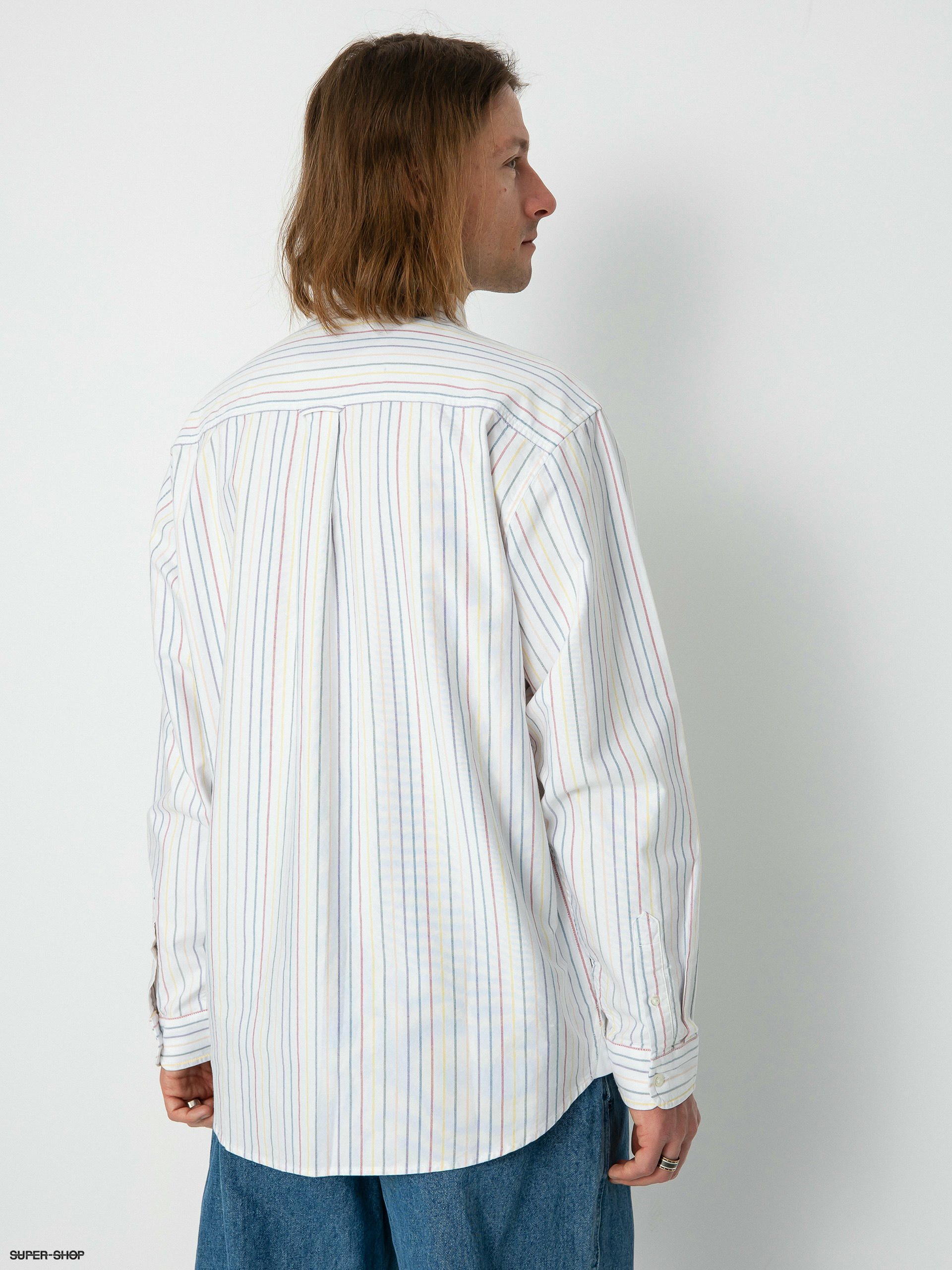 Carhartt WIP Dabney Shirt (dabney stripe multicolor/white)