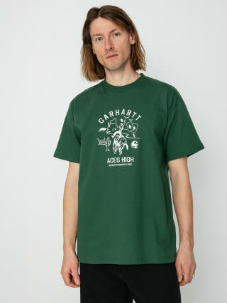 Carhartt WIP Souvenir Valley T-shirt (treehouse/wax)