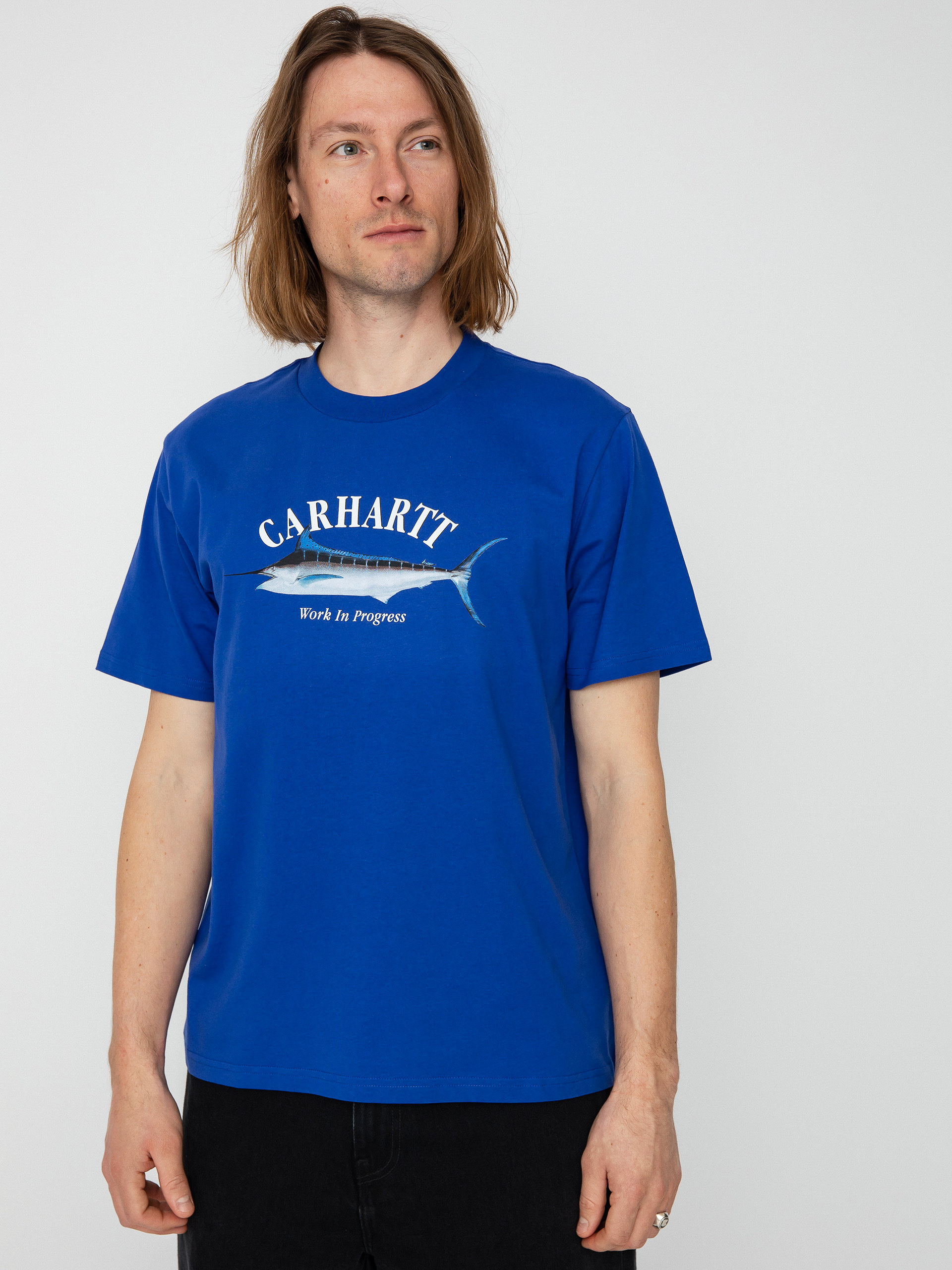 Carhartt WIP Marlin T-shirt - blue (lazurite)