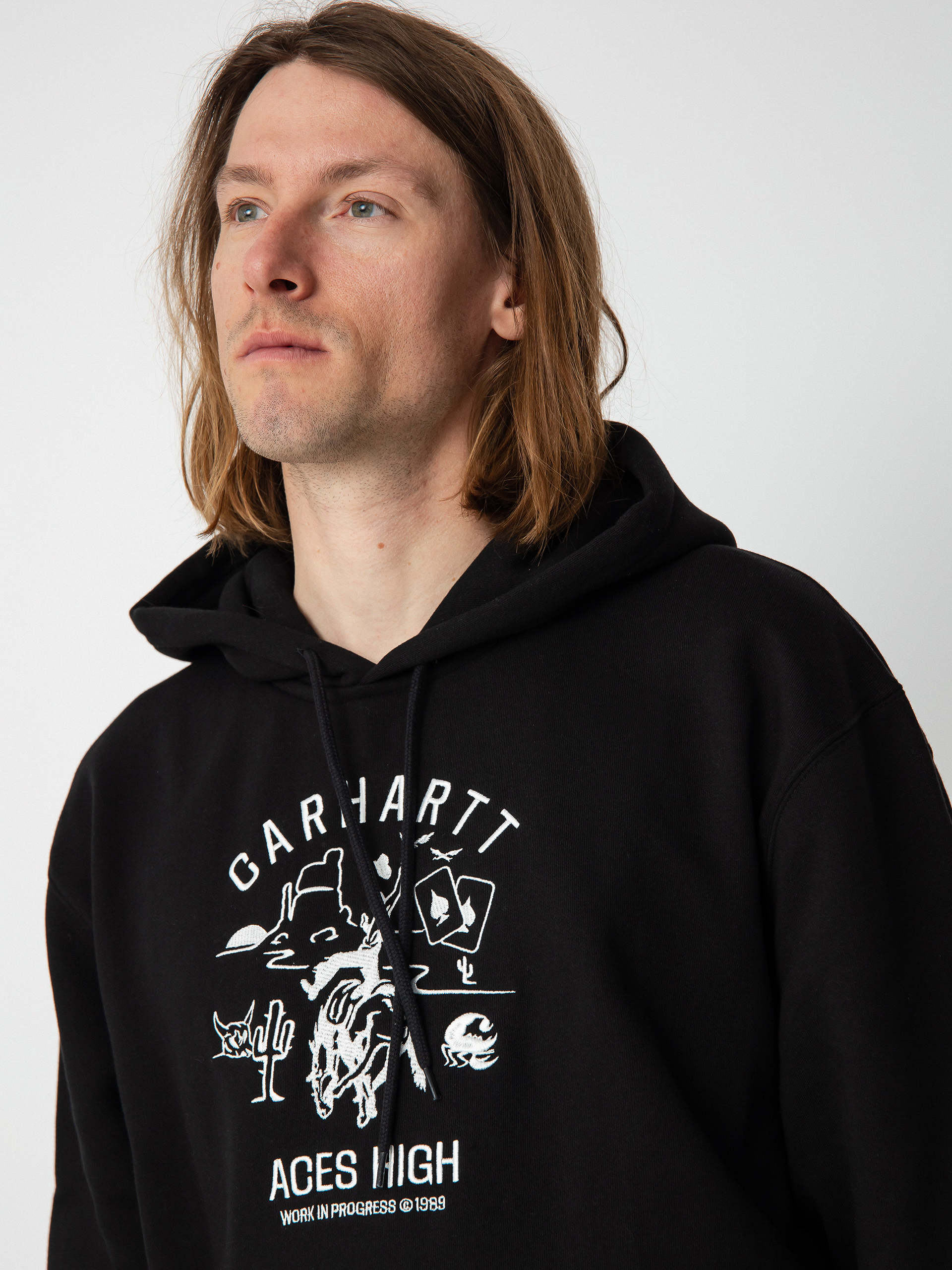 Carhartt WIP Souvenir Valley HD Hoodie (black/wax)