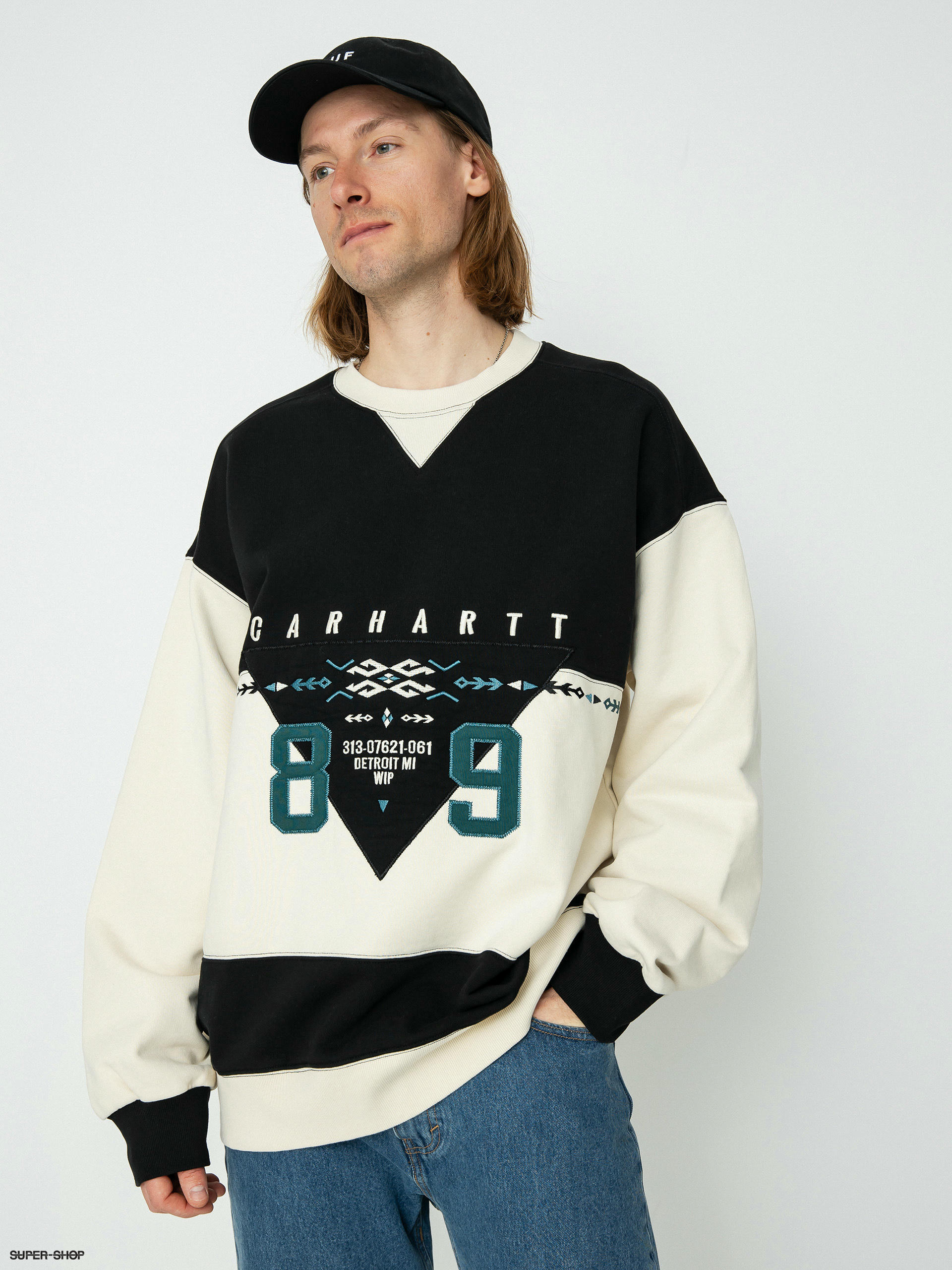 Carhartt WIP Santa Fe Sweatshirt (black/natural)