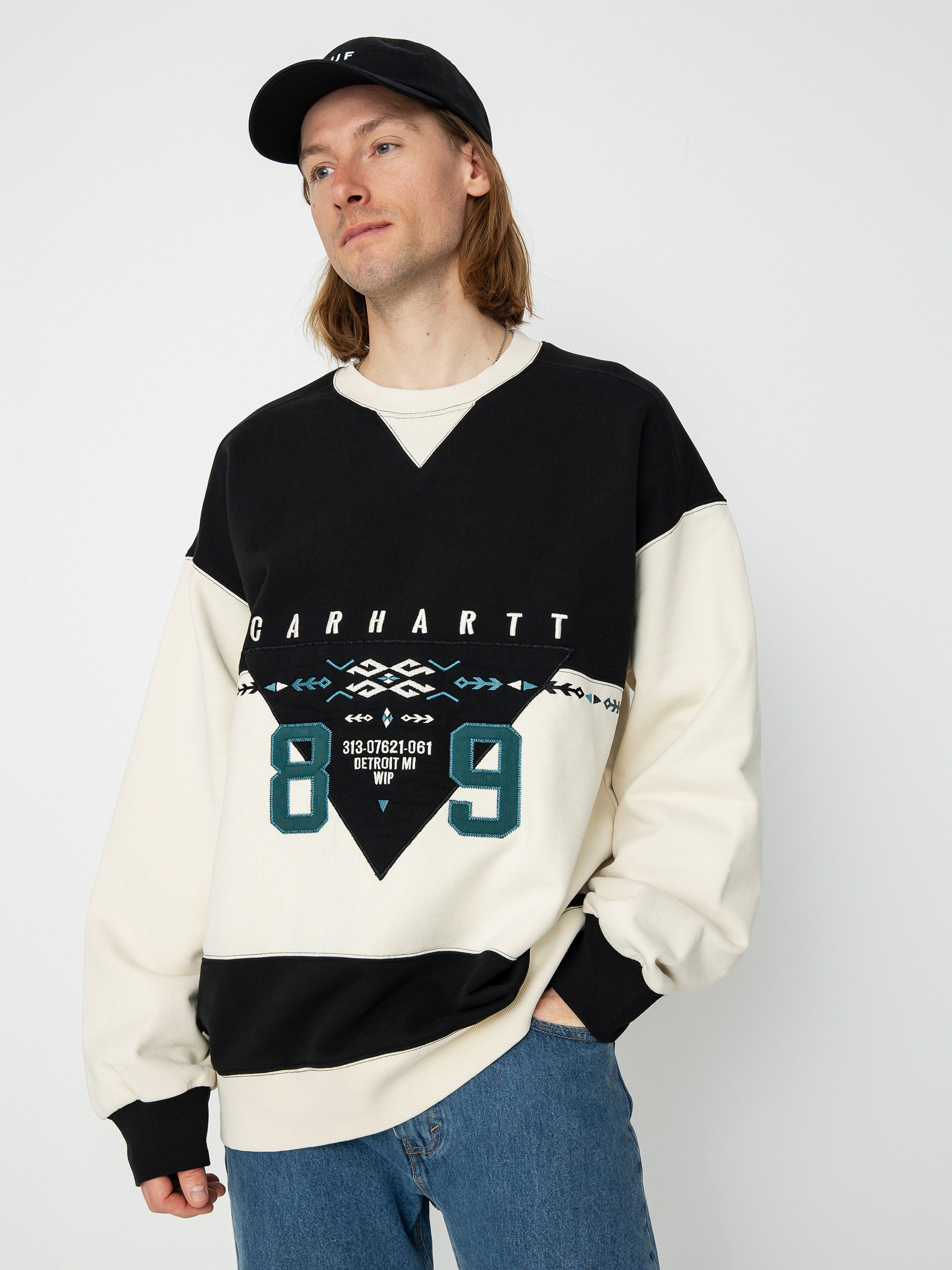 Carhartt WIP Santa Fe Sweatshirt (black/natural)