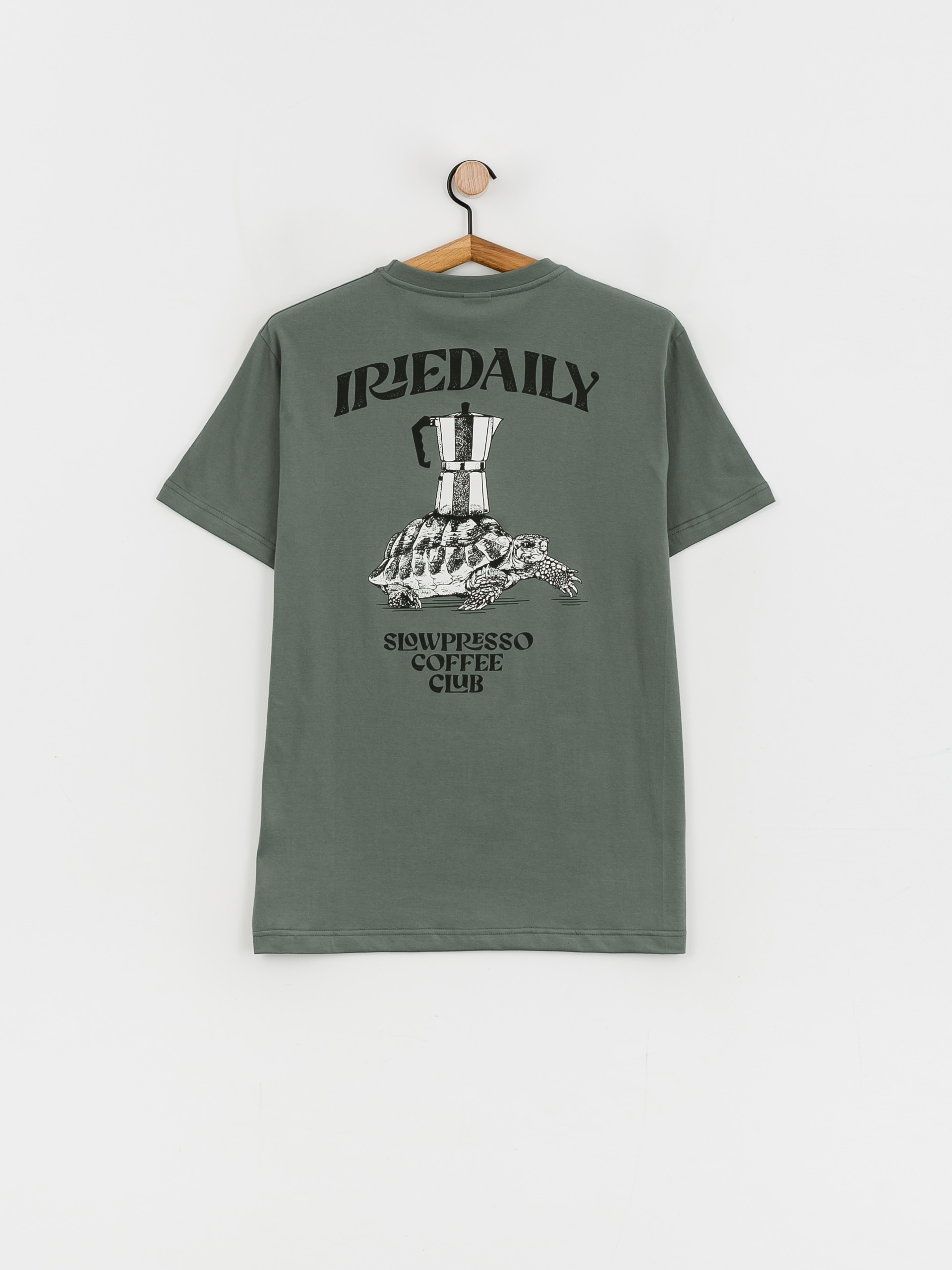 Iriedaily Slowpresso T-shirt (jungle green)