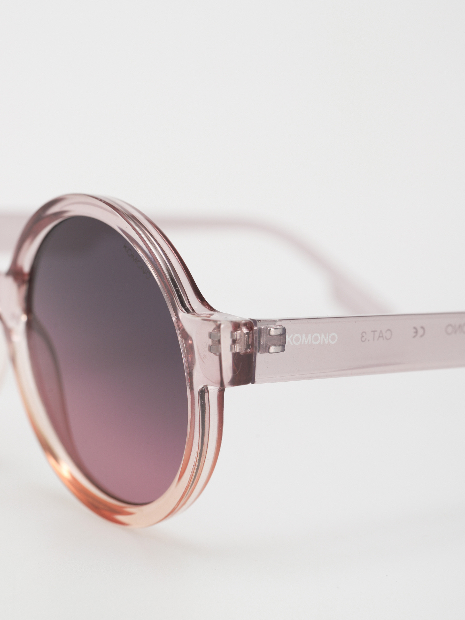 Komono Janis Sunglasses - pink (blush)