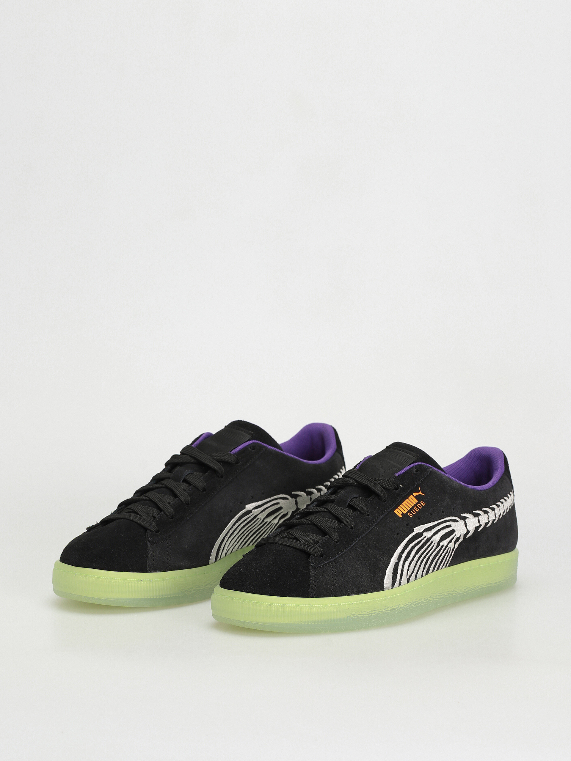 Puma Suede Haunted Shoes (puma black/pristine/pistachio)