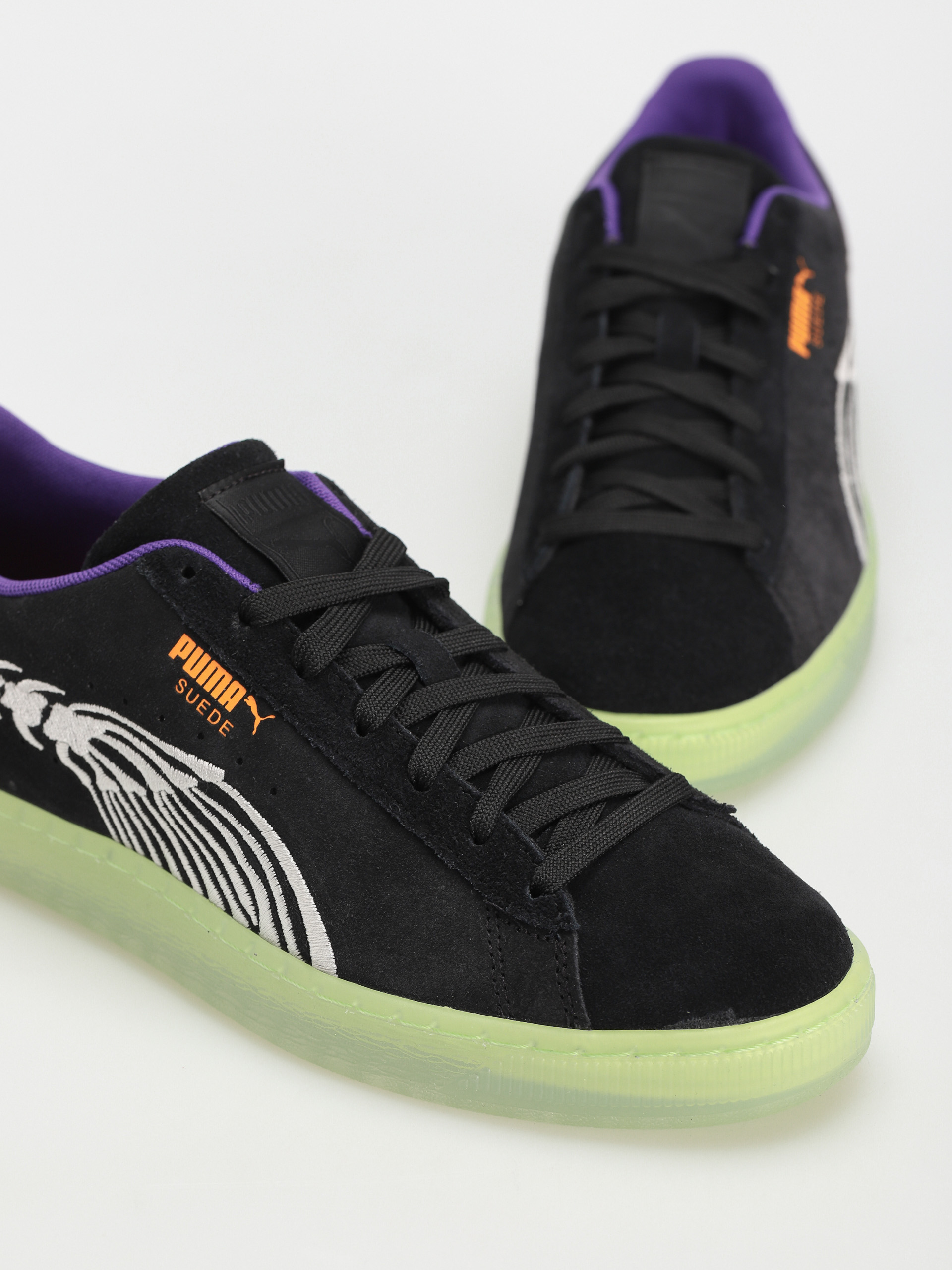 Puma Suede Haunted Shoes (puma black/pristine/pistachio)