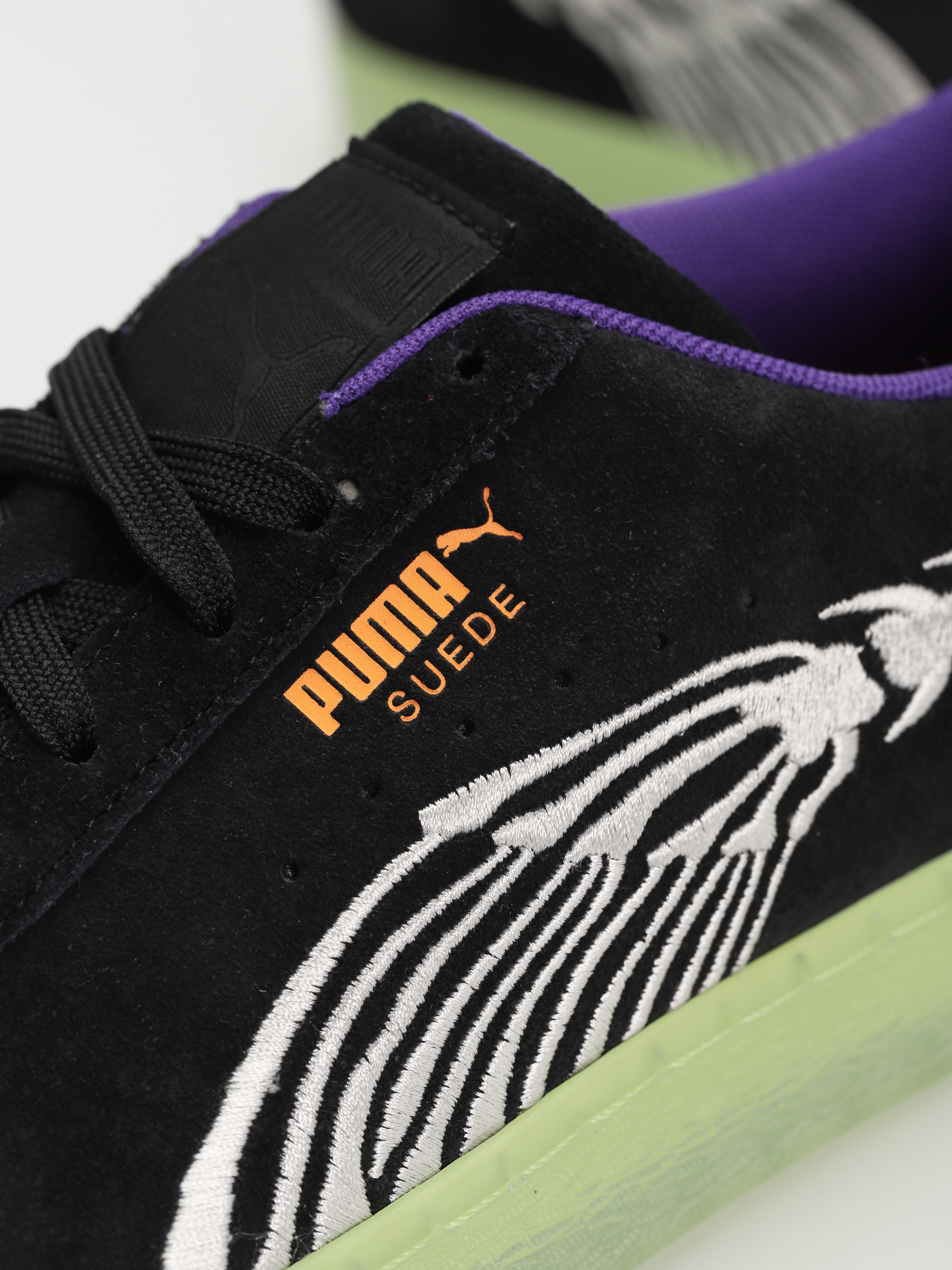 Puma Suede Haunted Shoes (puma black/pristine/pistachio)