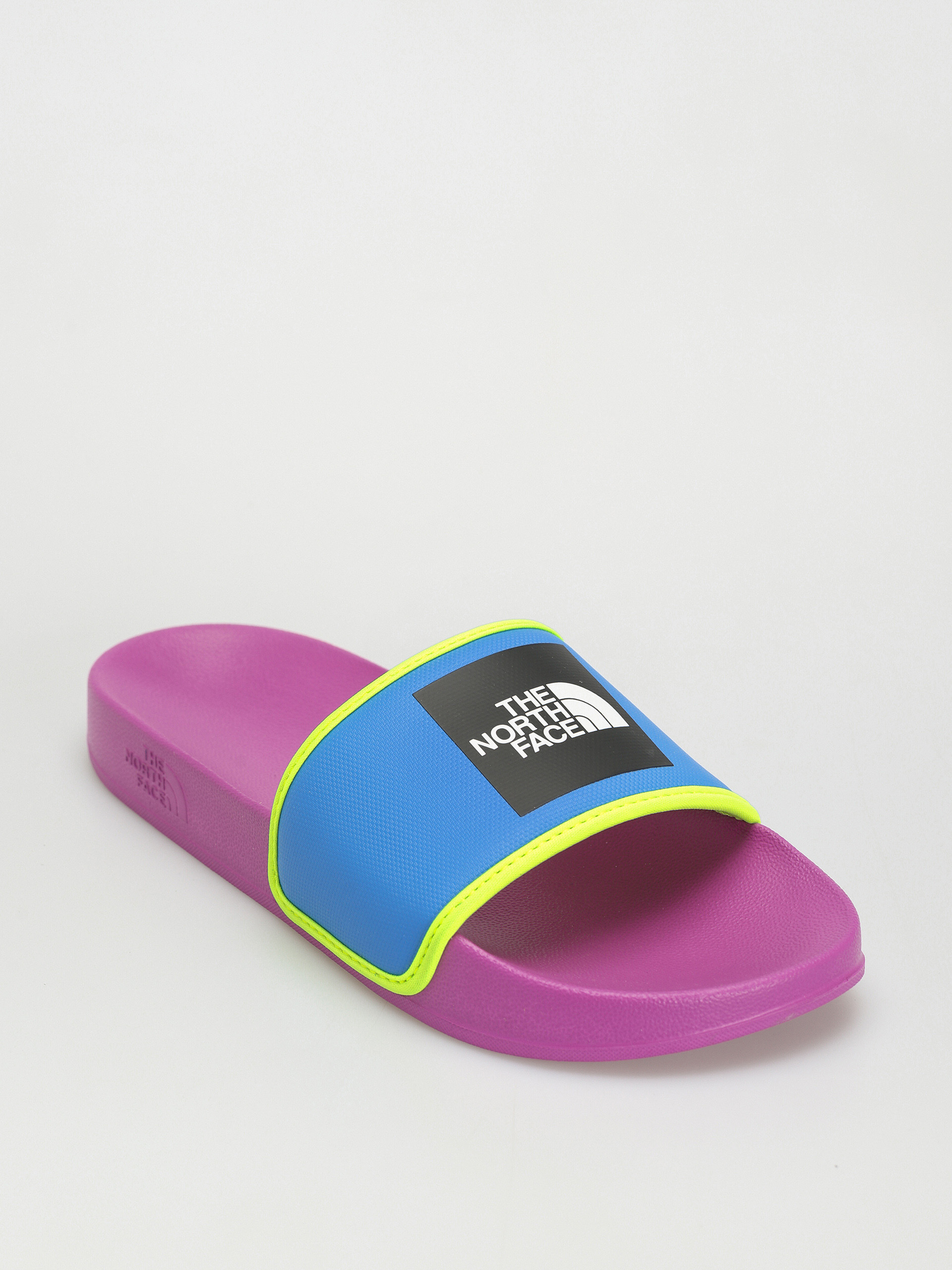 The North Face Base Camp Slide III Ltd Flip Flops (purple cactus flower/super sonic blue)