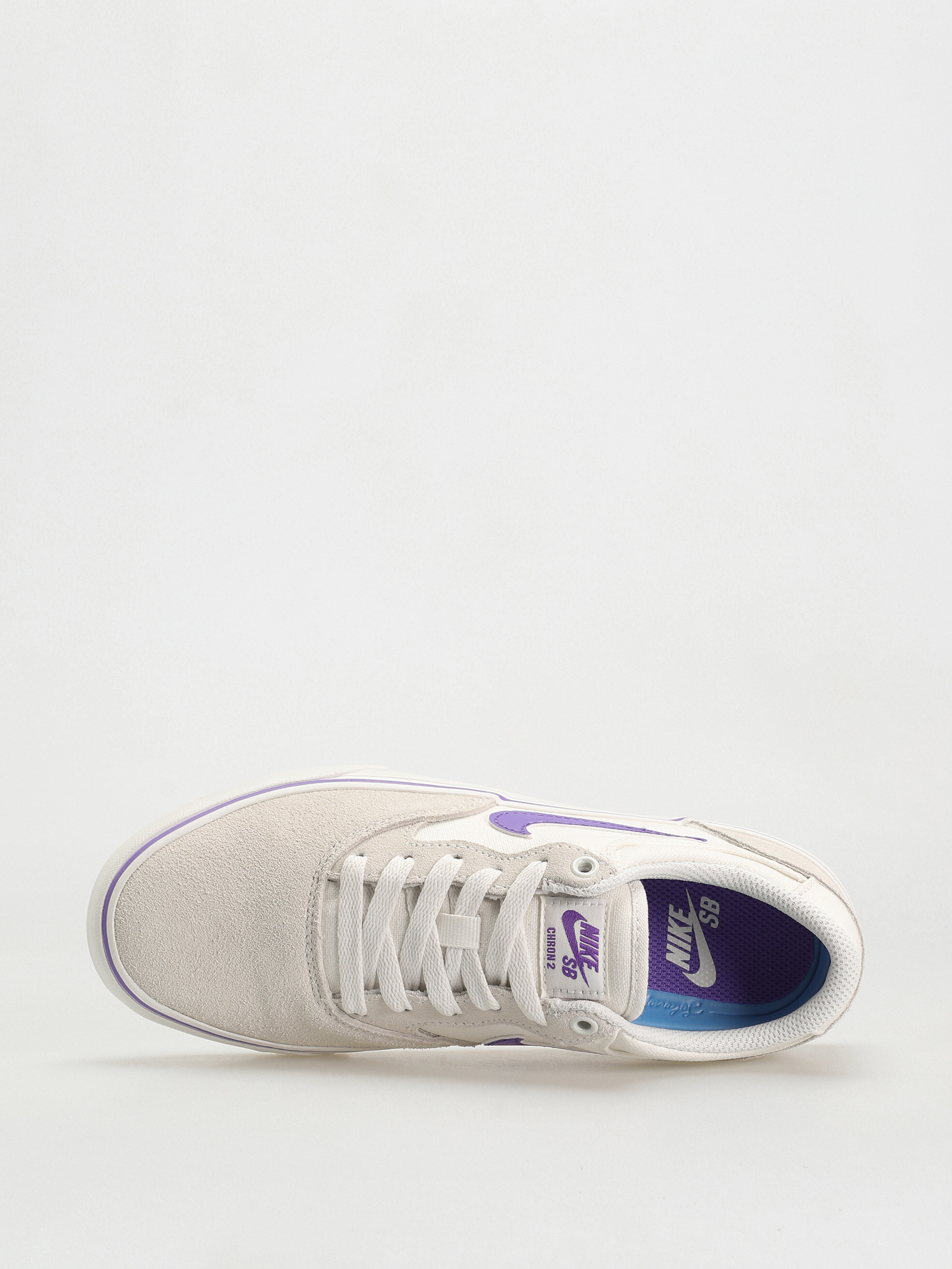 Nike SB Chron 2 Shoes (summit white/action grape summit white)