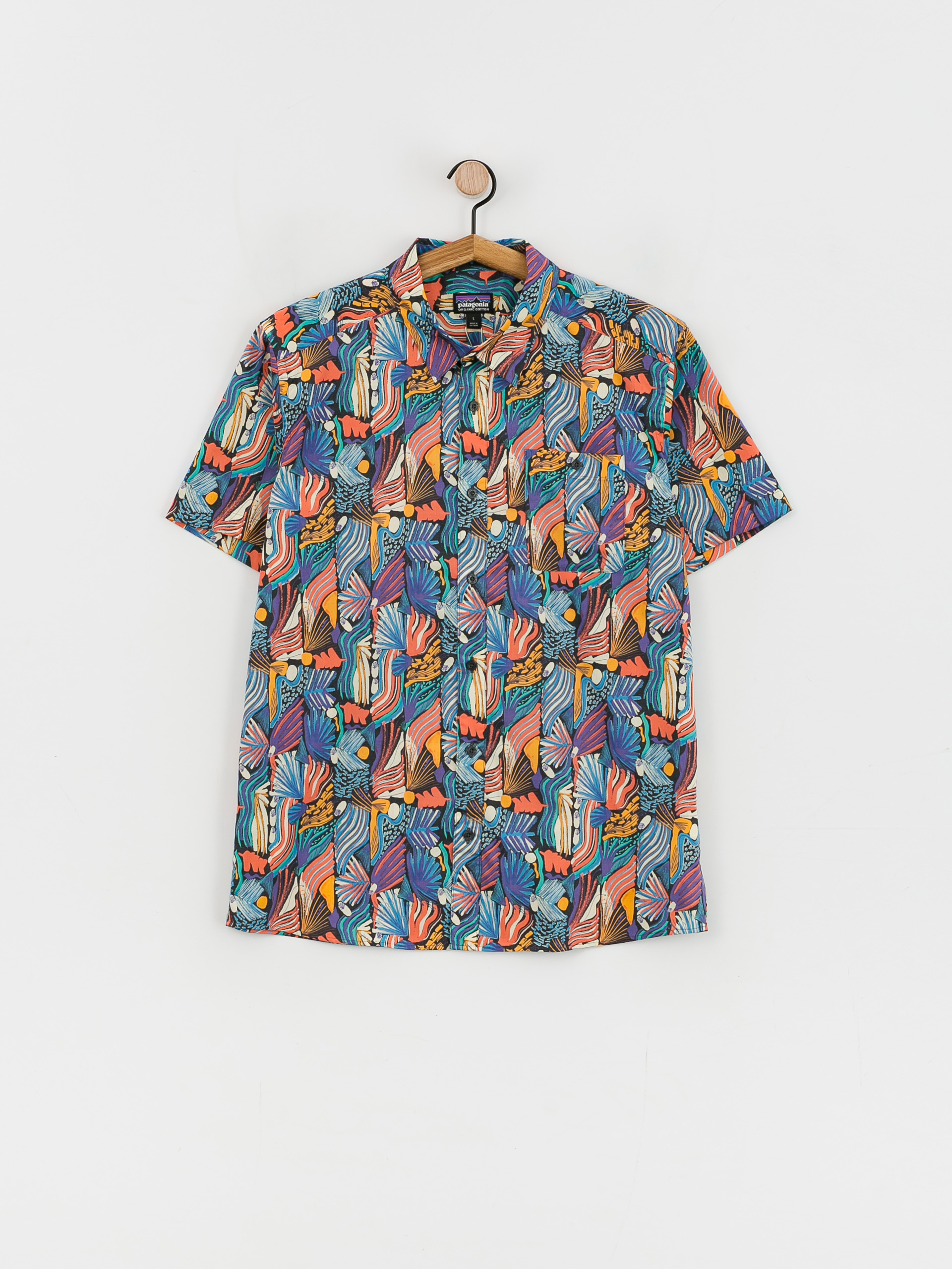 Patagonia Go To Hemd (joy/pitch blue)