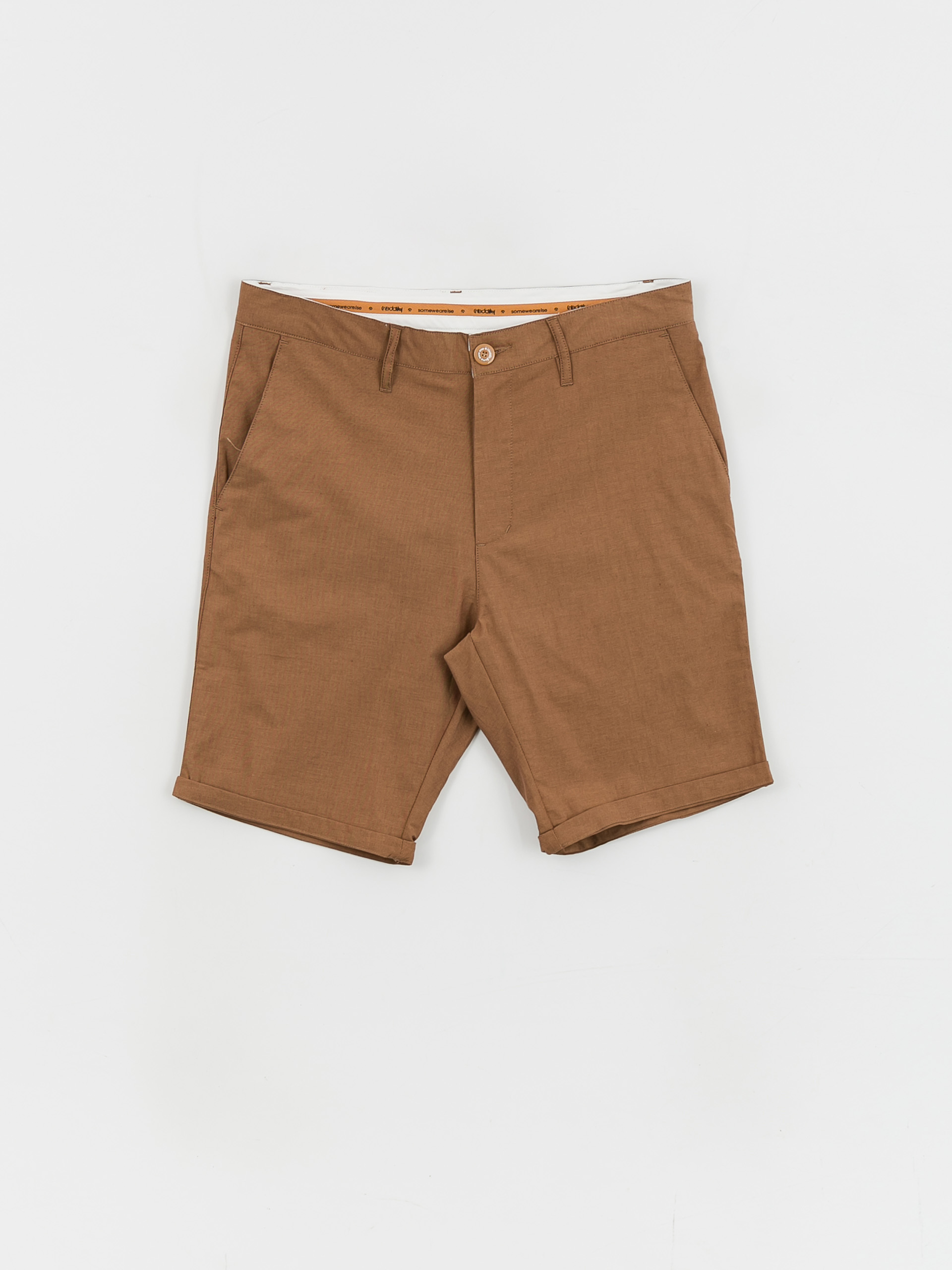 Iriedaily Golfer Chambray Shorts (caramel)