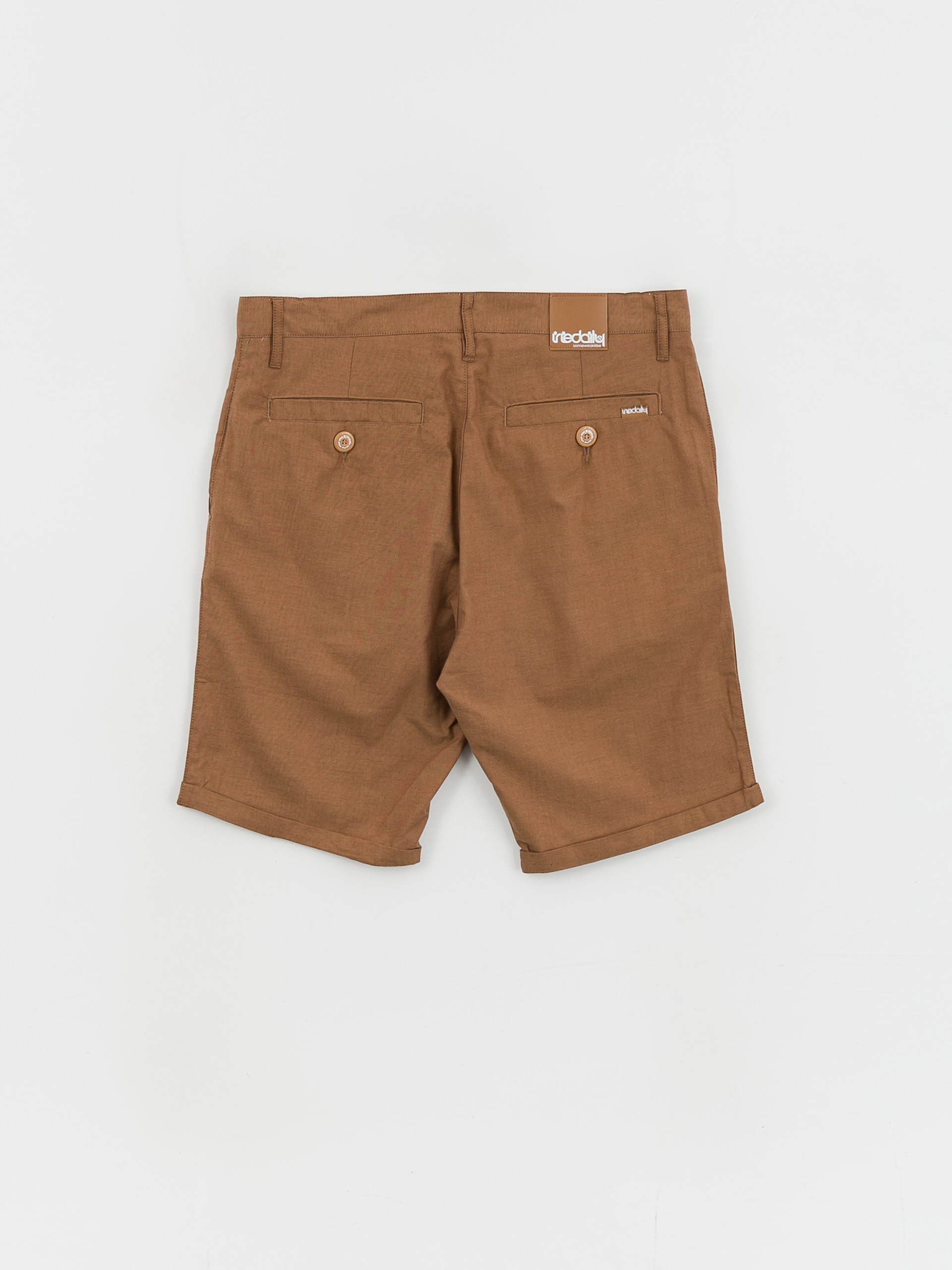 Iriedaily Golfer Chambray Shorts (caramel)
