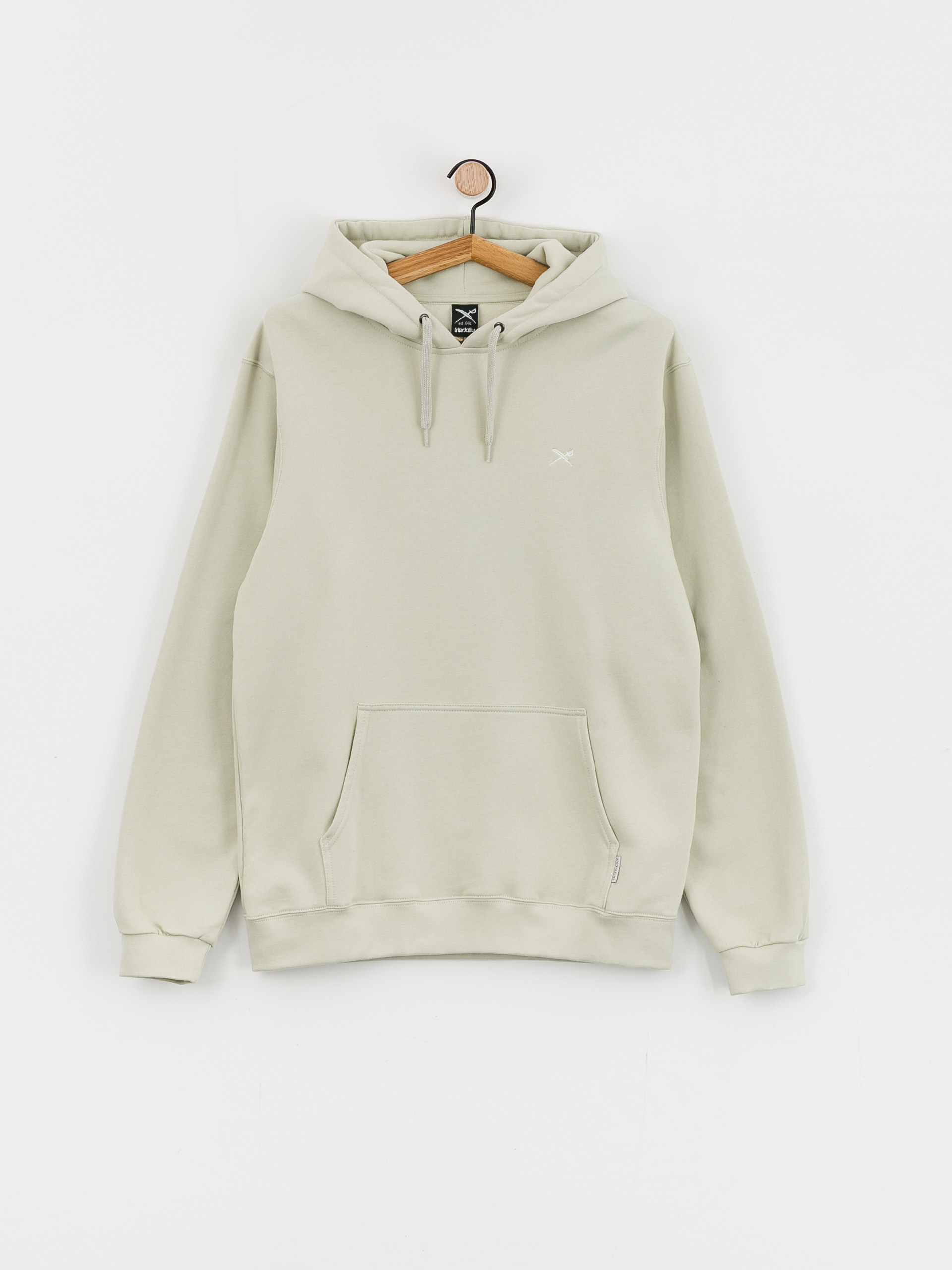 Iriedaily Mini Flag 2 HD Hoodie (light sage)