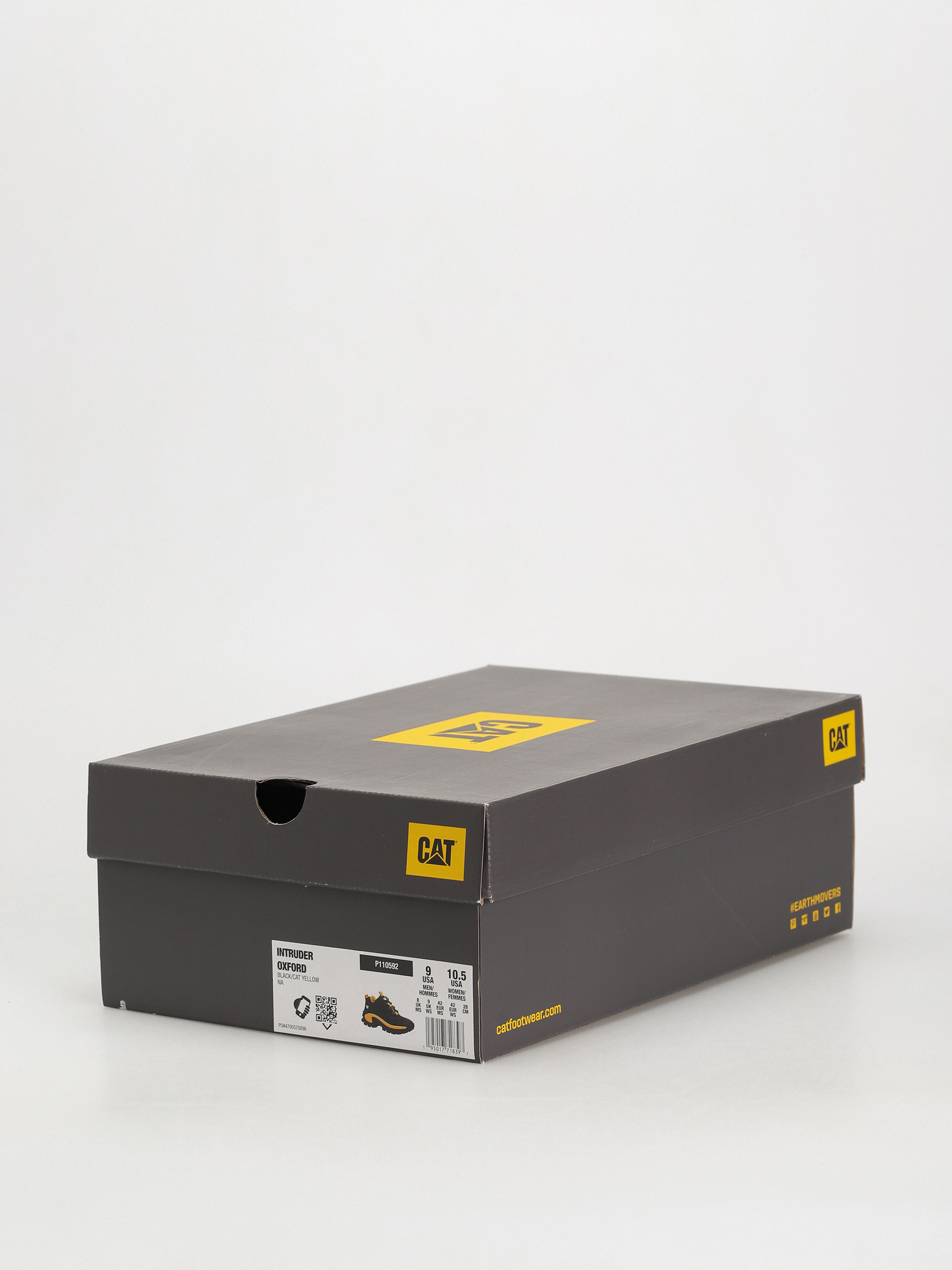 Caterpillar Intruder Shoes (black/cat yellow)