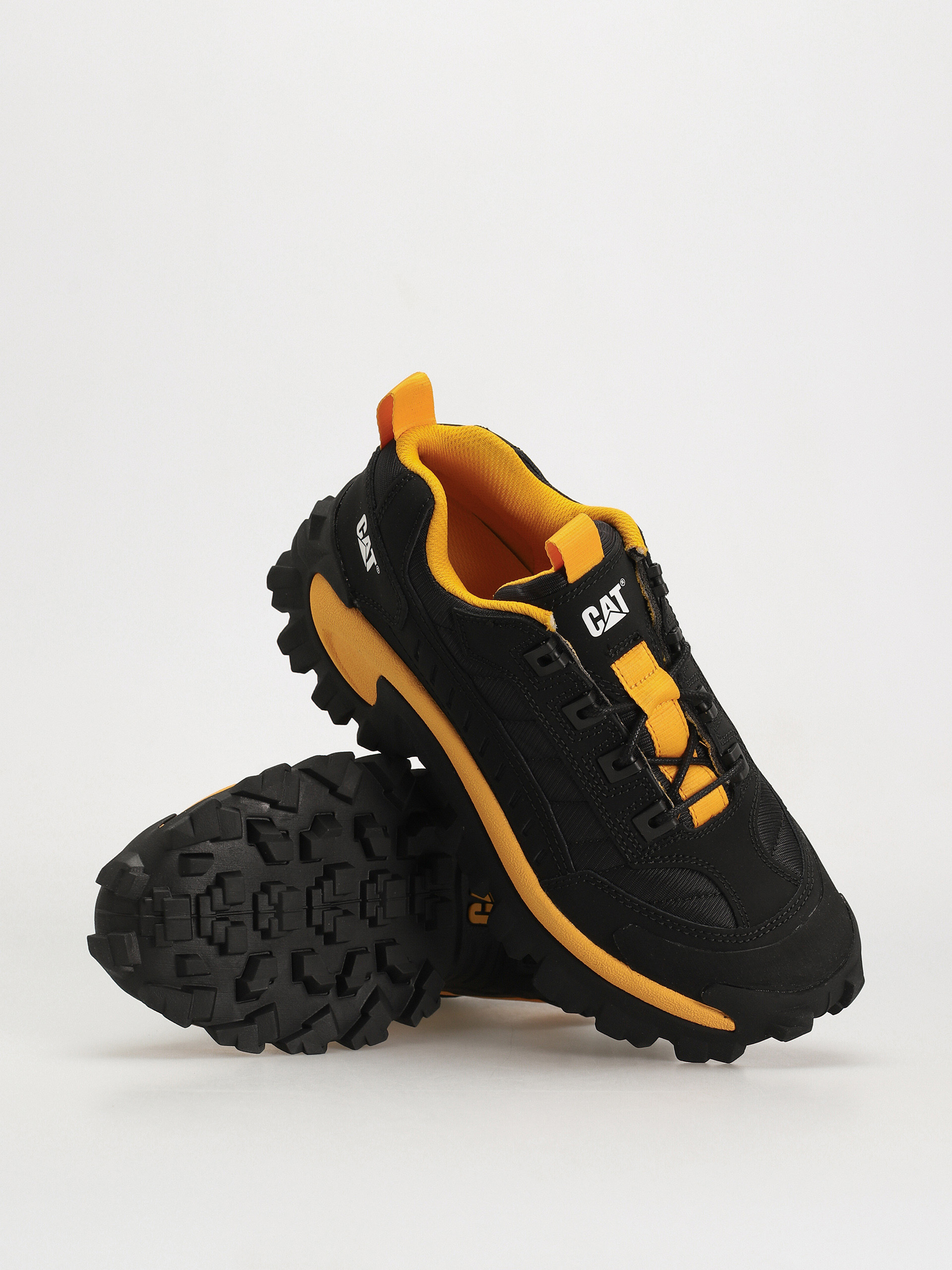 Caterpillar Intruder Shoes (black/cat yellow)
