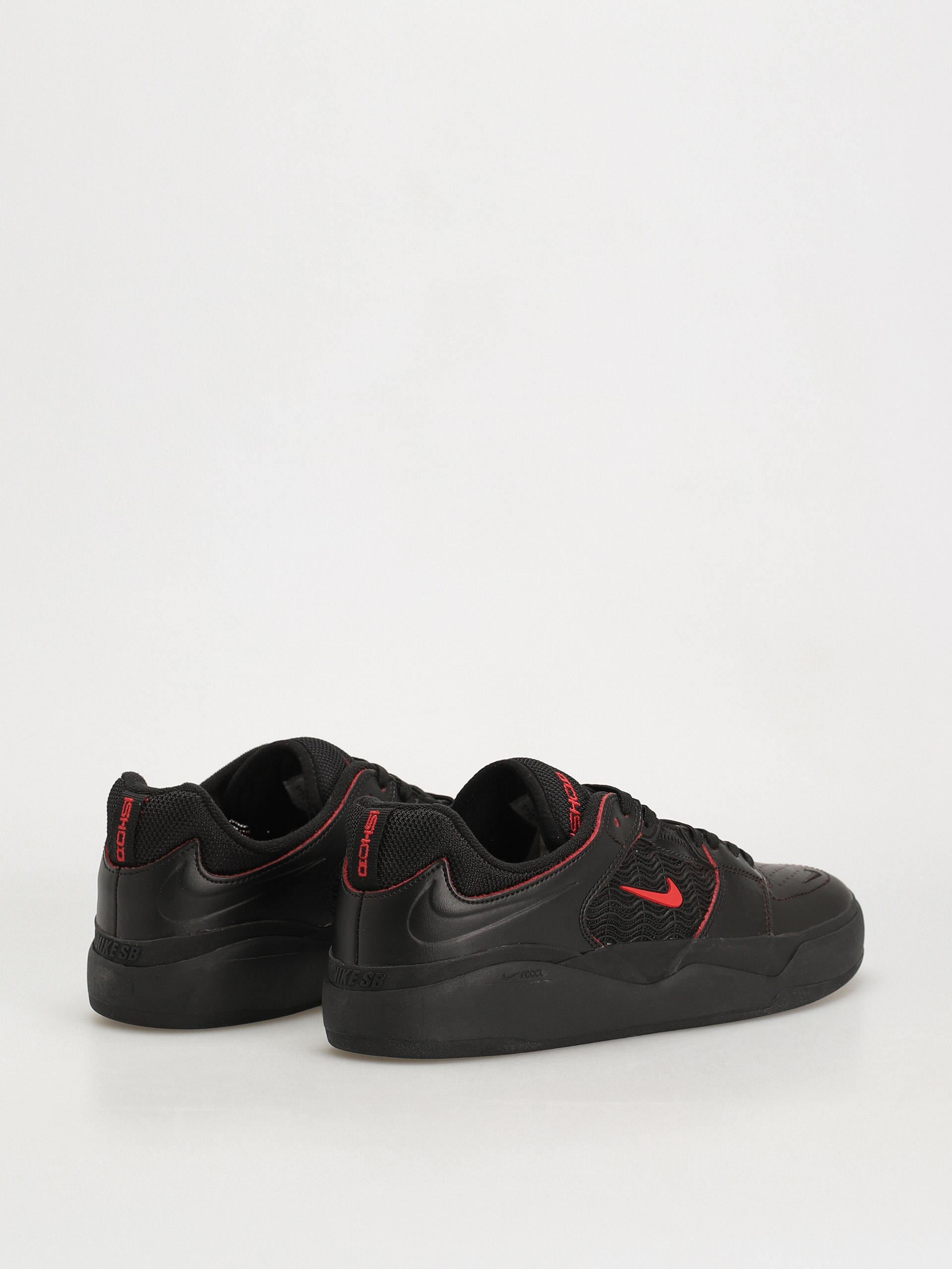 Nike SB Ishod Premium Shoes - black (black/university red black black)