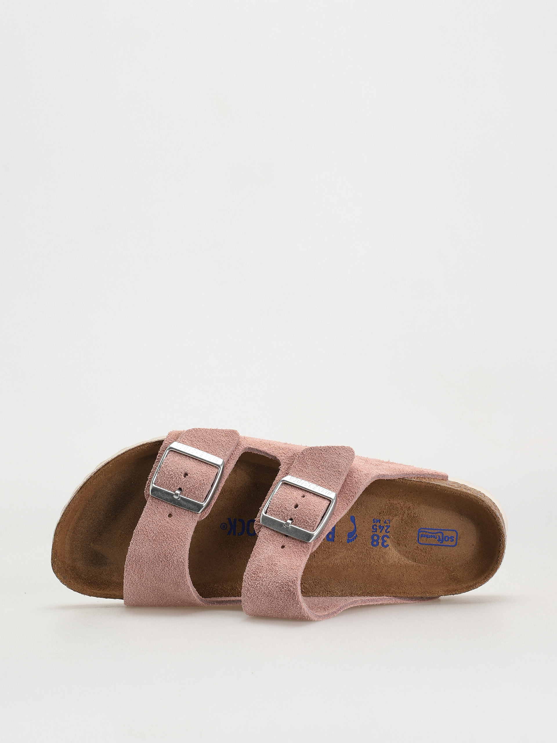 Birkenstock Arizona Suede Narrow Flip-flops Wmn (pink clay)