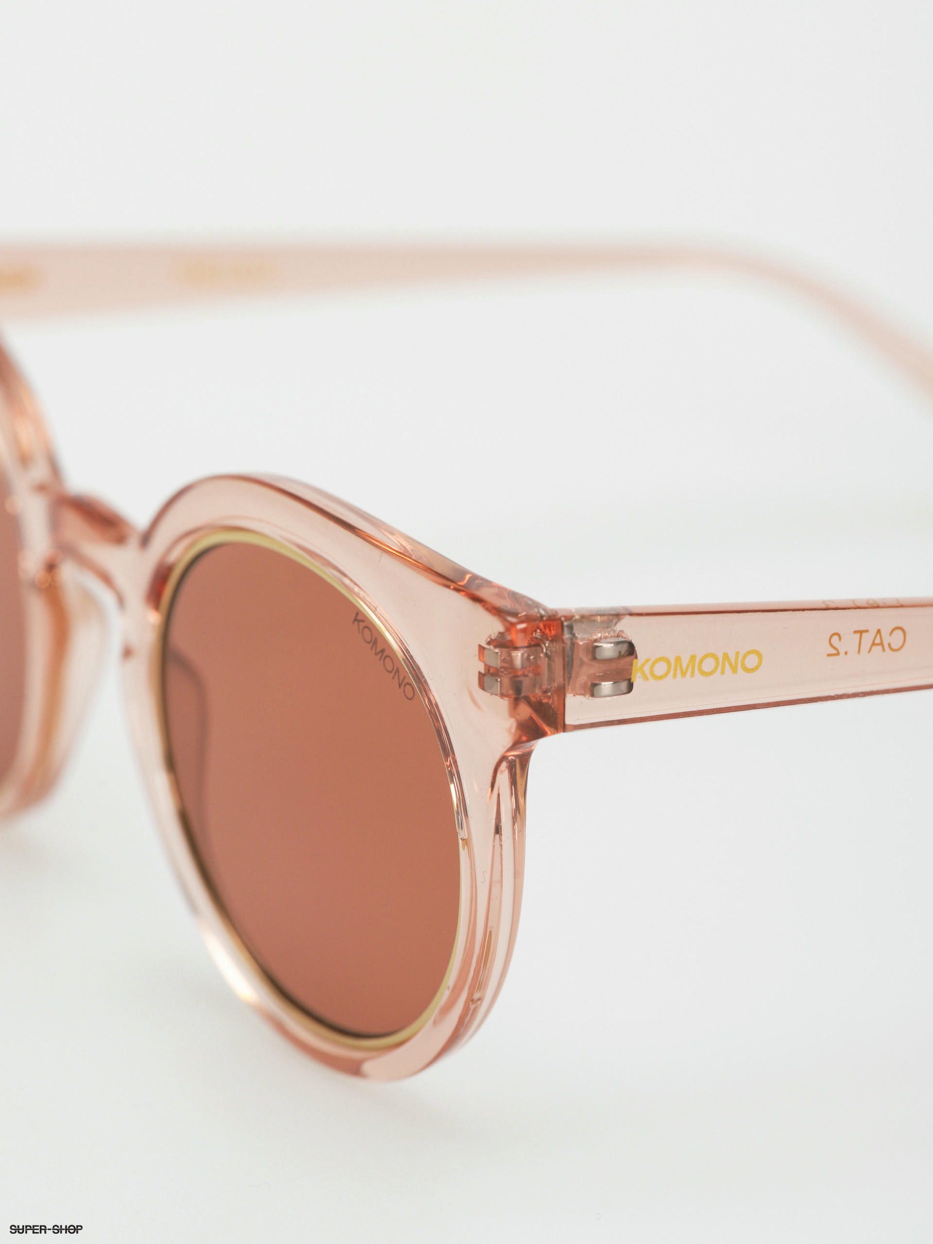 Komono Lulu Sunglasses (dry rose/gold rim)