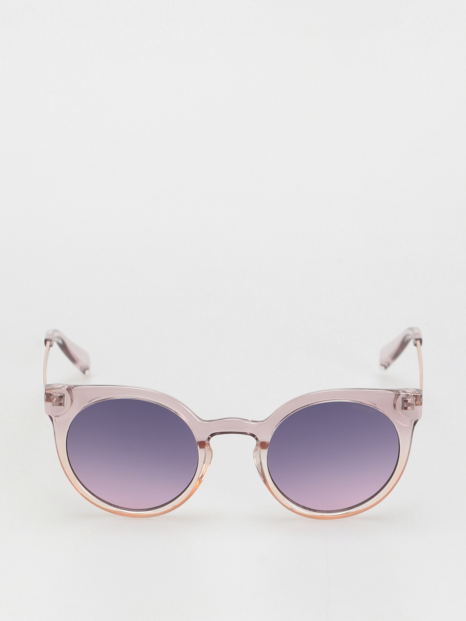 Komono Lulu Metal Sunglasses (blush rose gold)