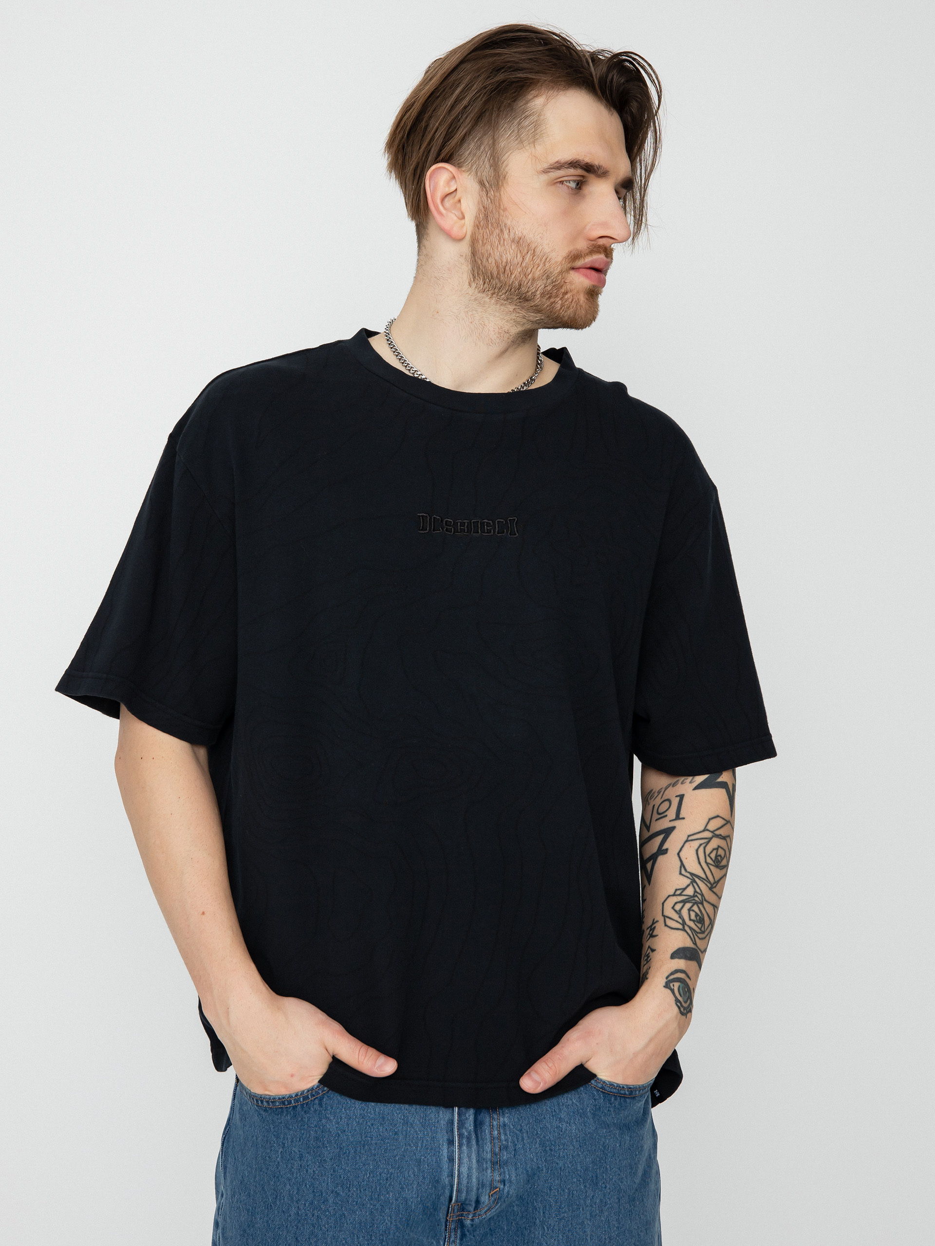 DC Conceal T-shirt (black topographic)