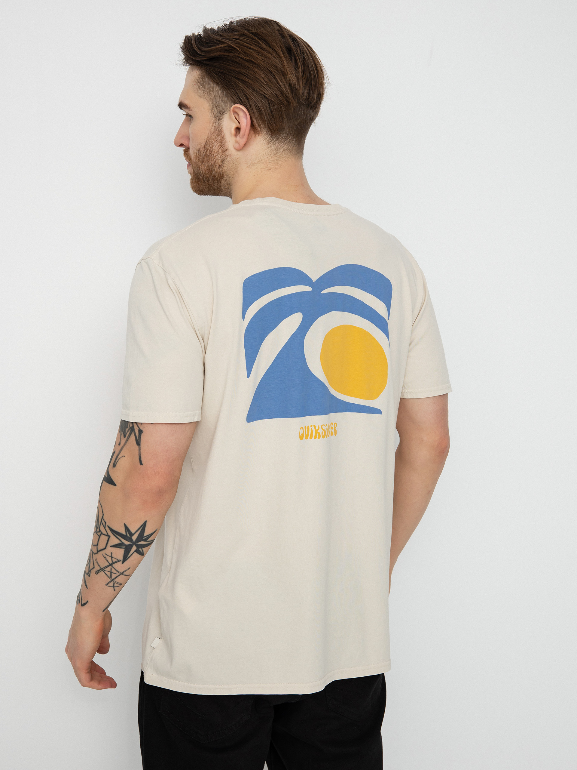 Quiksilver Arts In Palm T-shirt (birch)