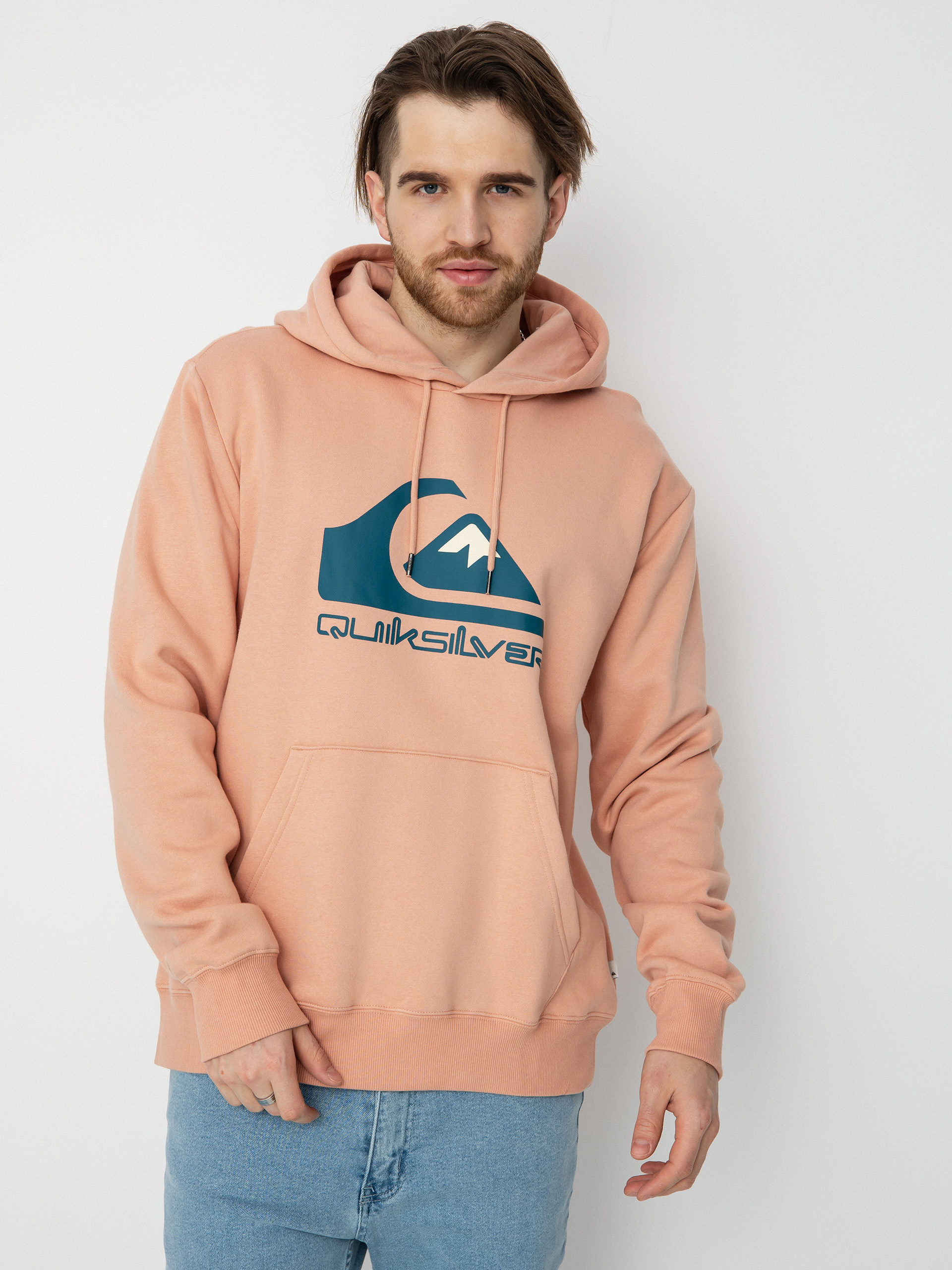 Quiksilver Big Logo HD Hoodie (cafe creme)