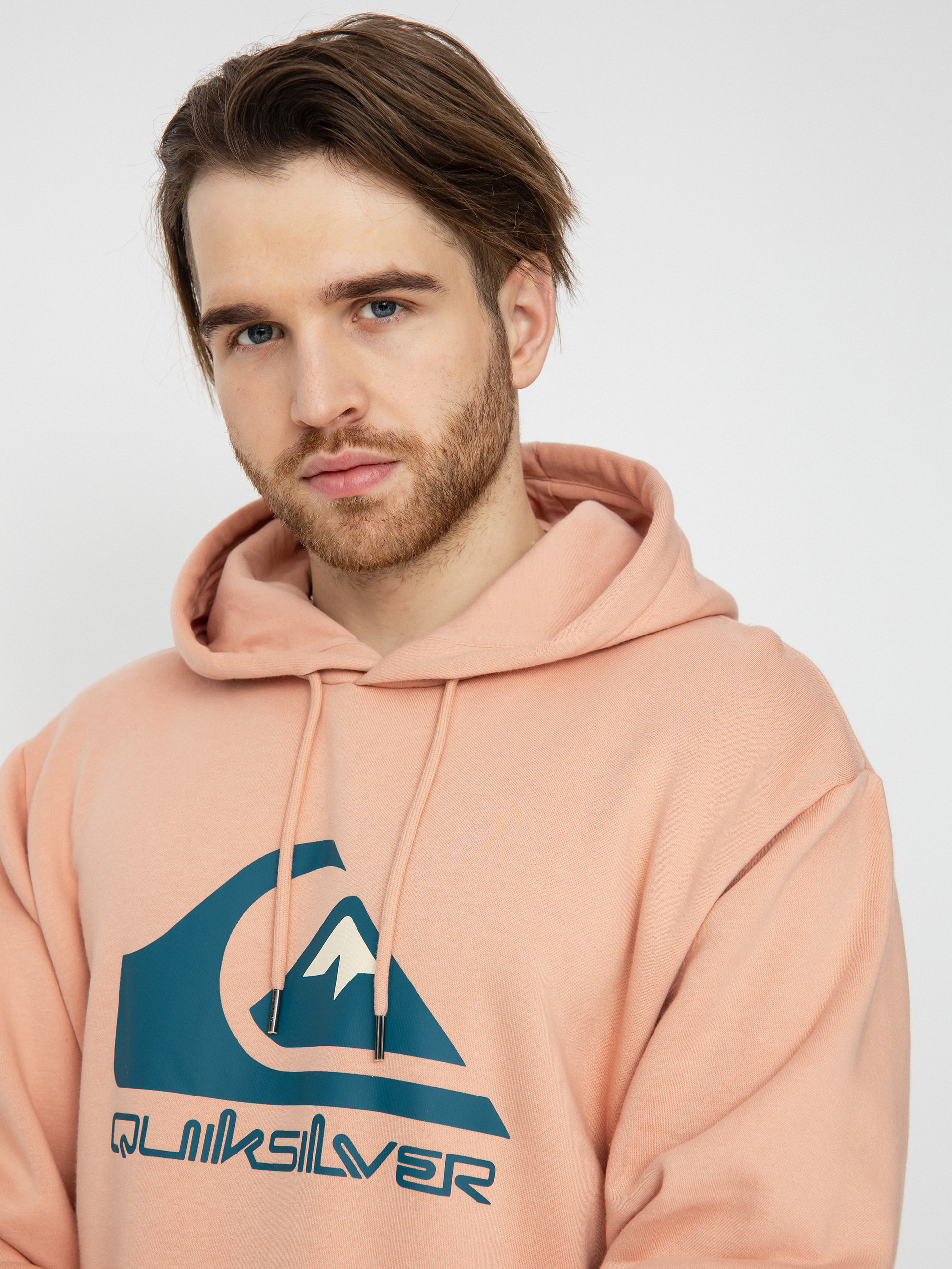 Quiksilver Big Logo HD Hoodie (cafe creme)