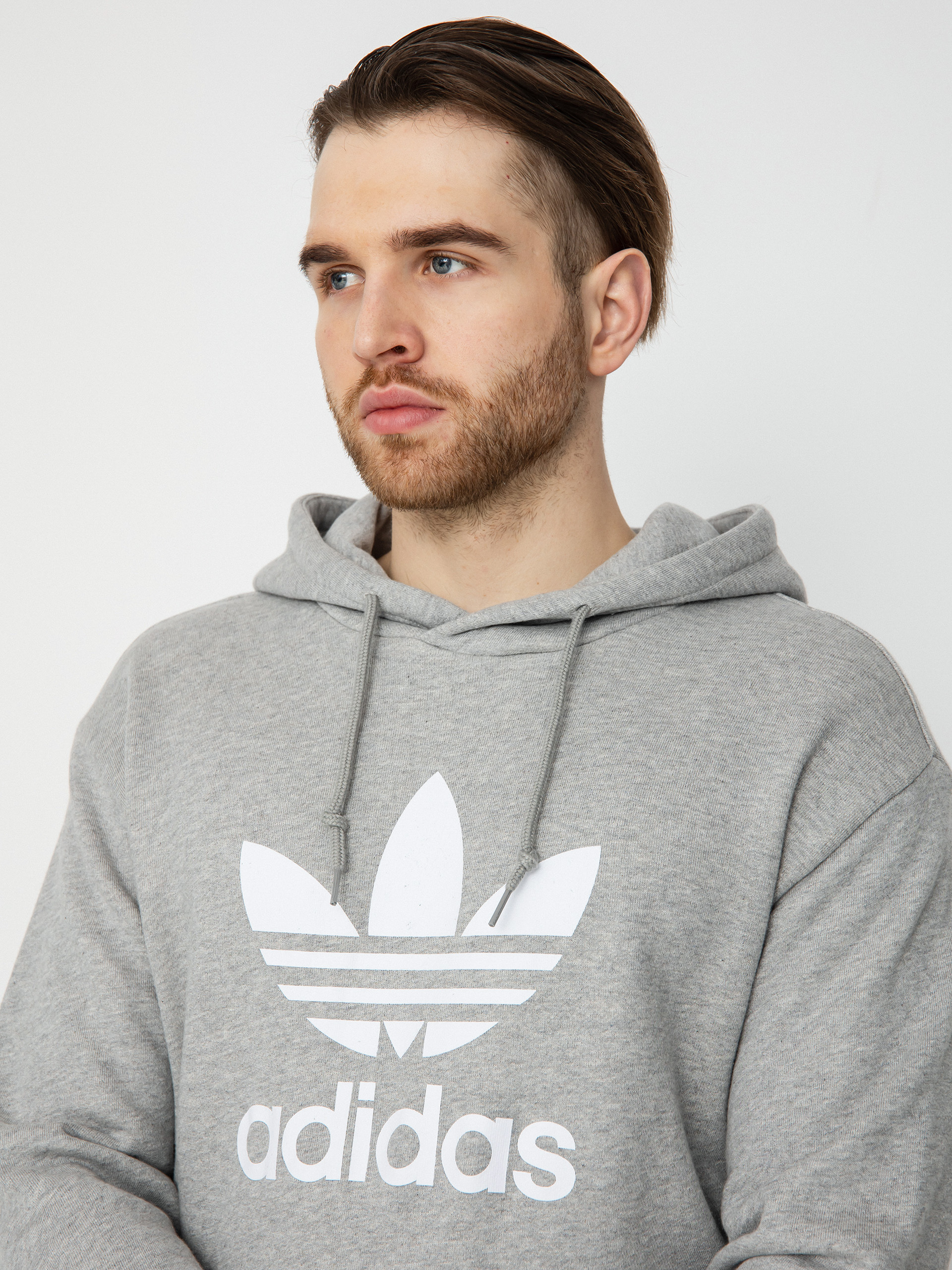 adidas Originals Trefoil HD Hoodie (mgreyh)
