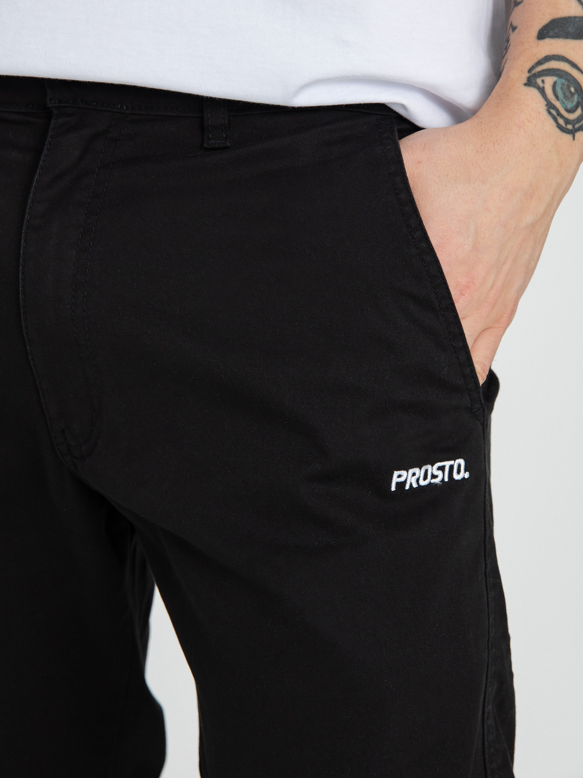 Prosto Chinos Meet Pants (black)