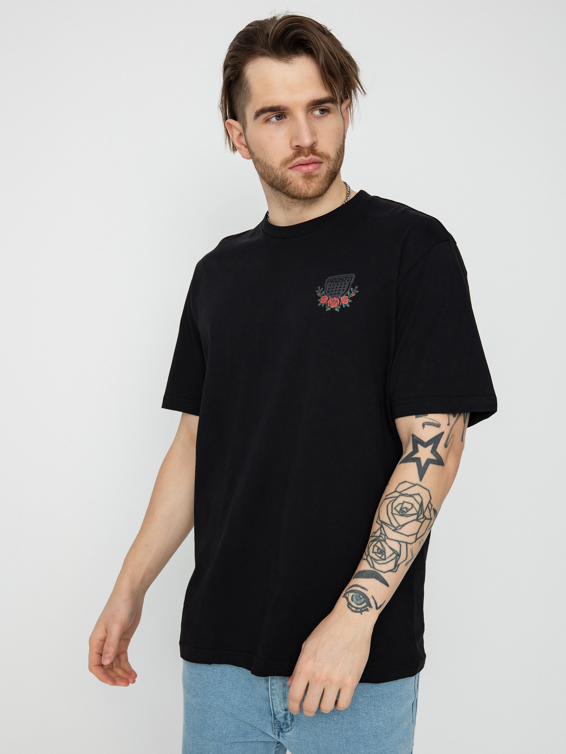 Prosto Roze T-shirt (black)