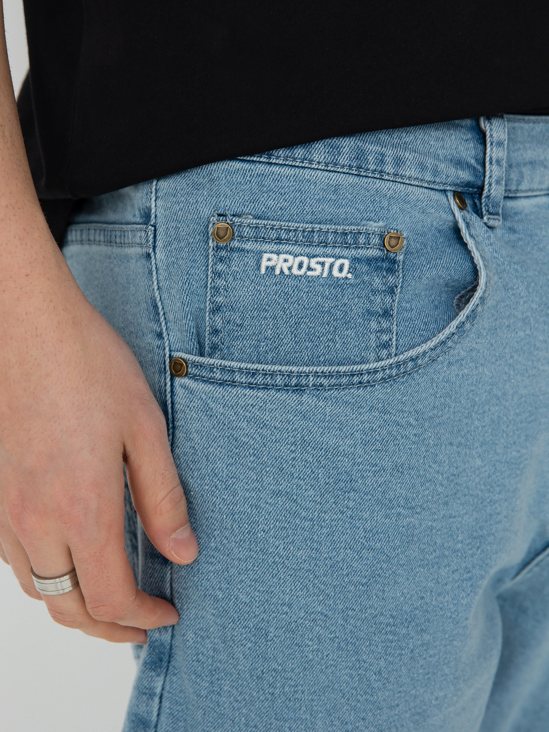 Prosto Baggy Oyeah Pants (light blue)
