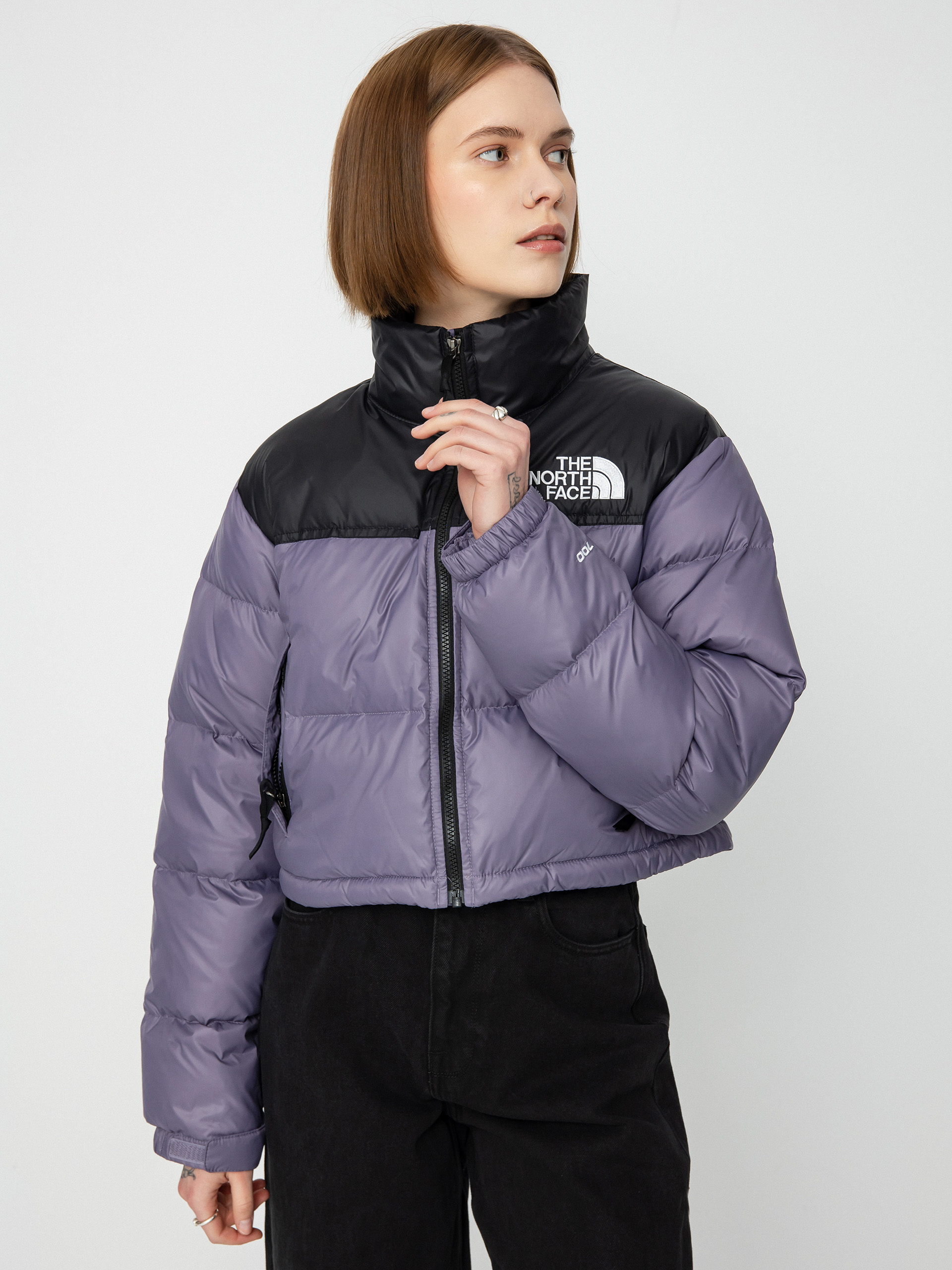 The North Face Nuptse Short Jacket Wmn (lunar slate)