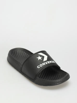 Converse All Star Slide Slip Flip Flops (black/white/black)