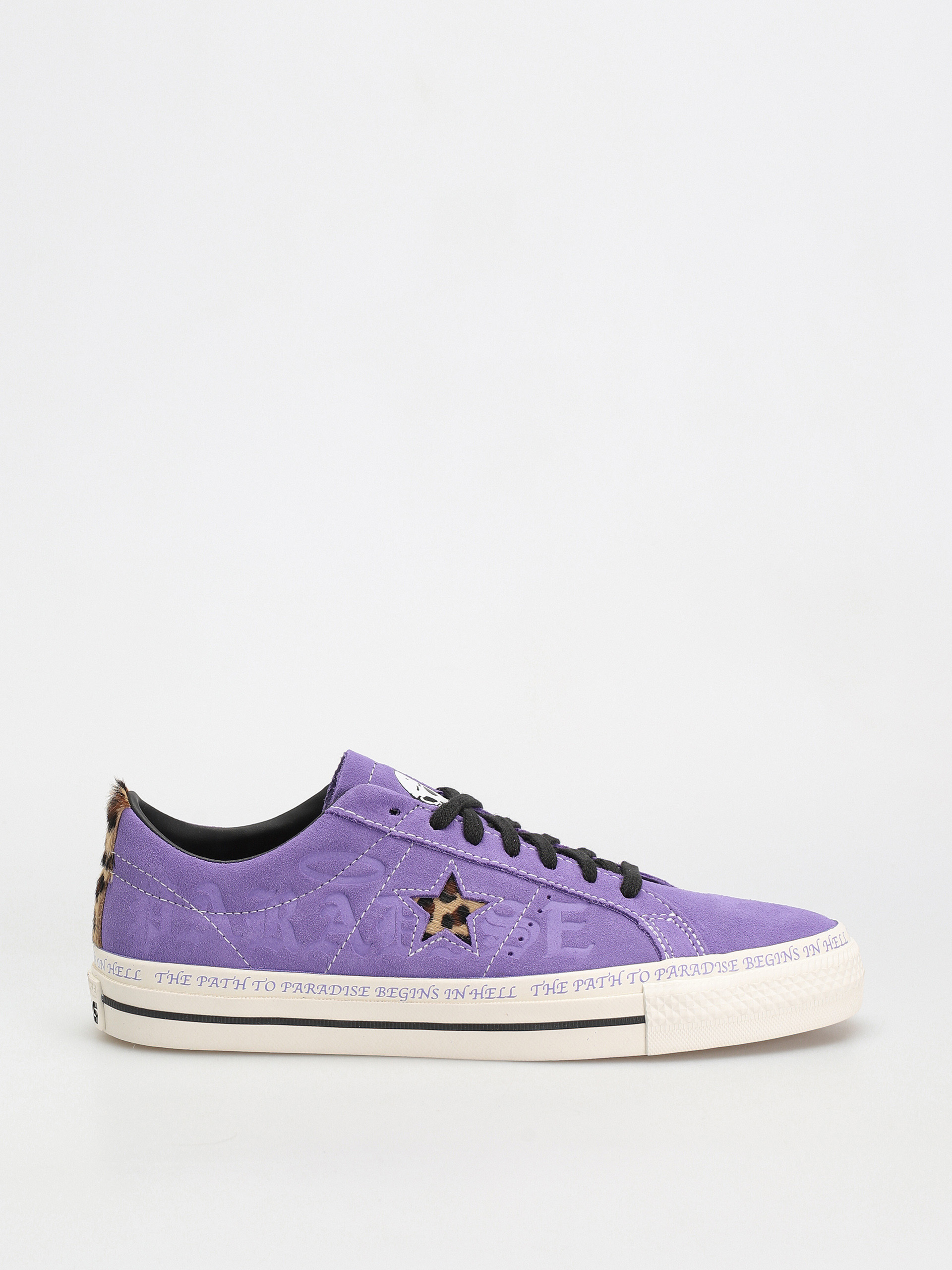 Converse One Star Pro OX Shoes (wild lilac/black/egret)