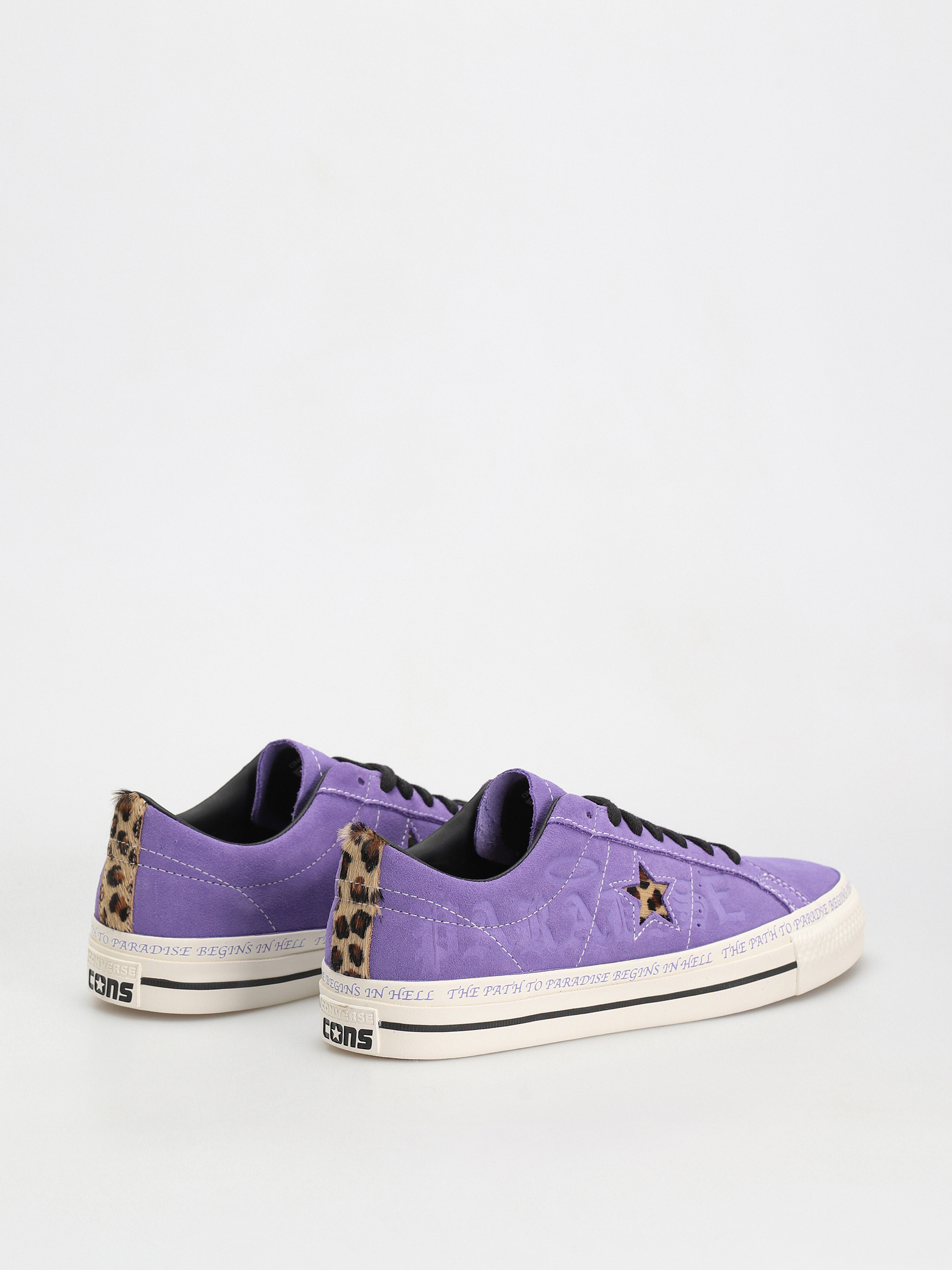 Converse One Star Pro OX Shoes (wild lilac/black/egret)