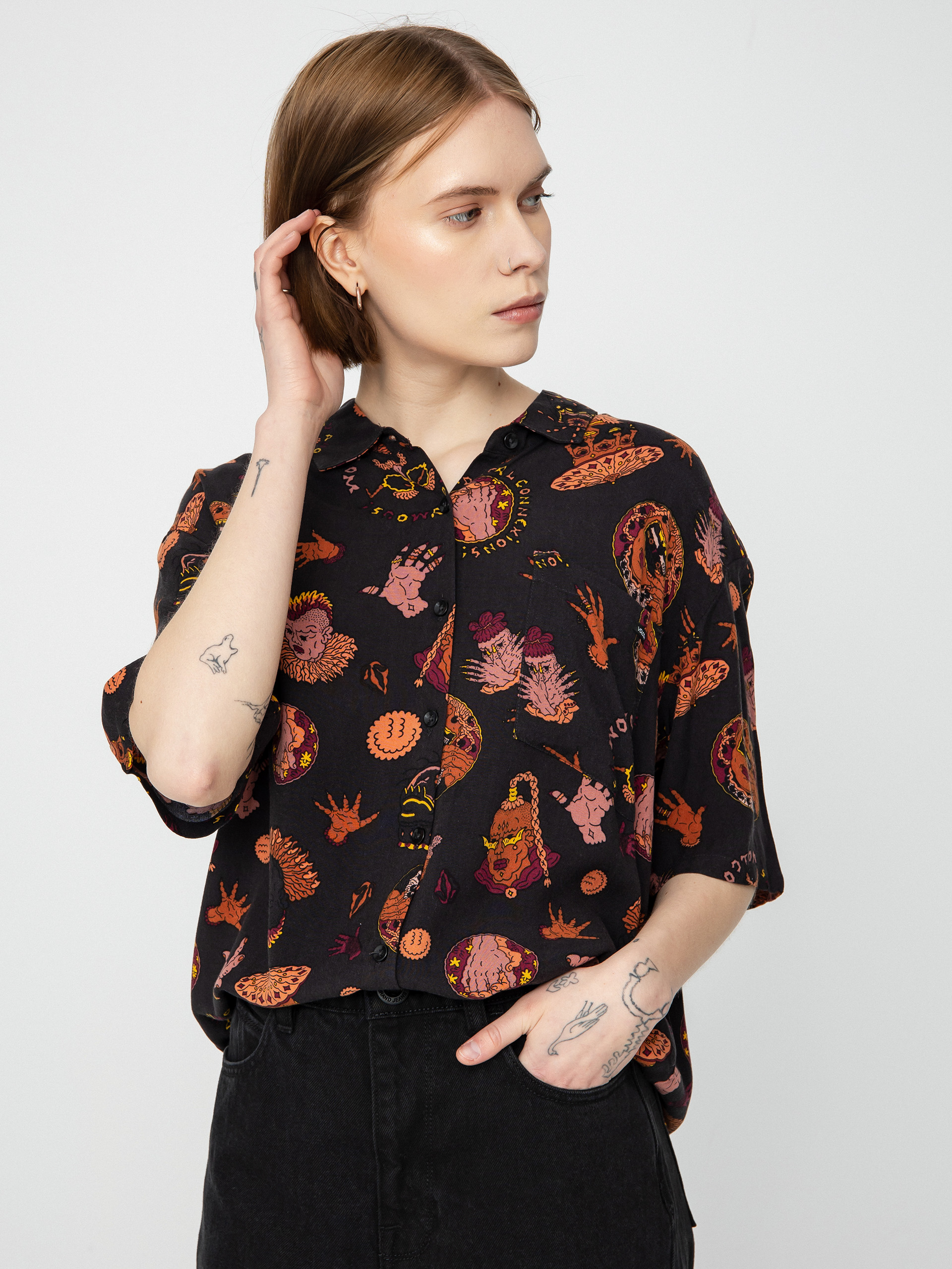 Volcom Connected Minds Shirt Wmn (black)