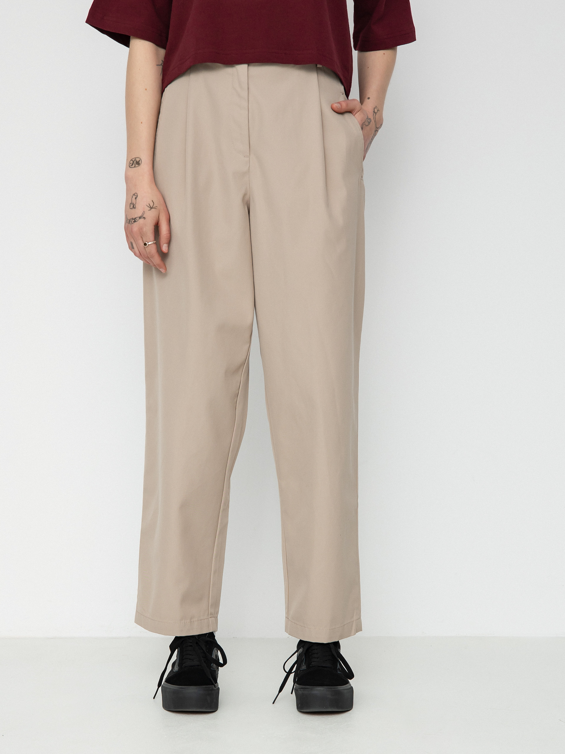 Volcom Histone Pants Wmn (taupe)